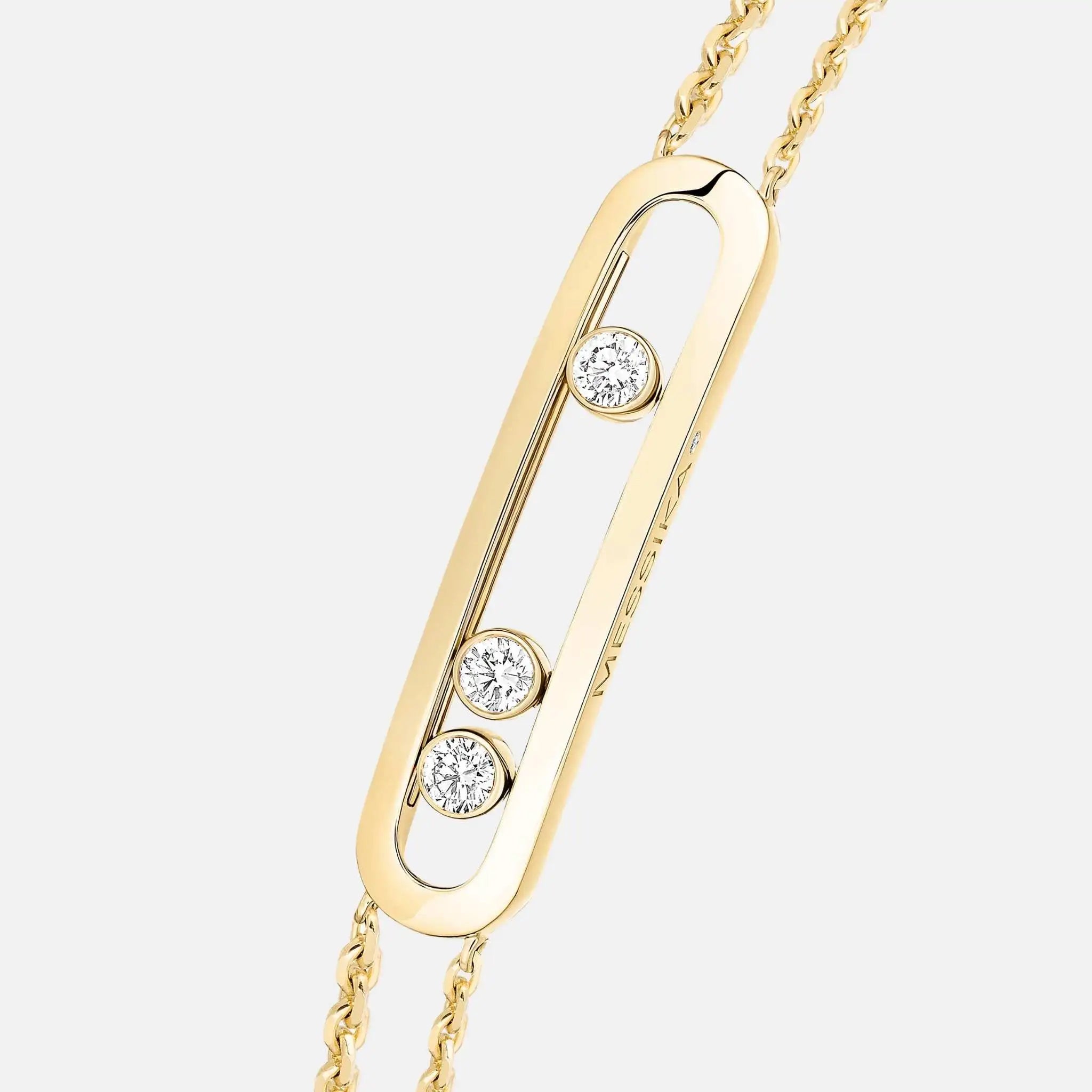 Move Classique Gold Diamond Bracelet