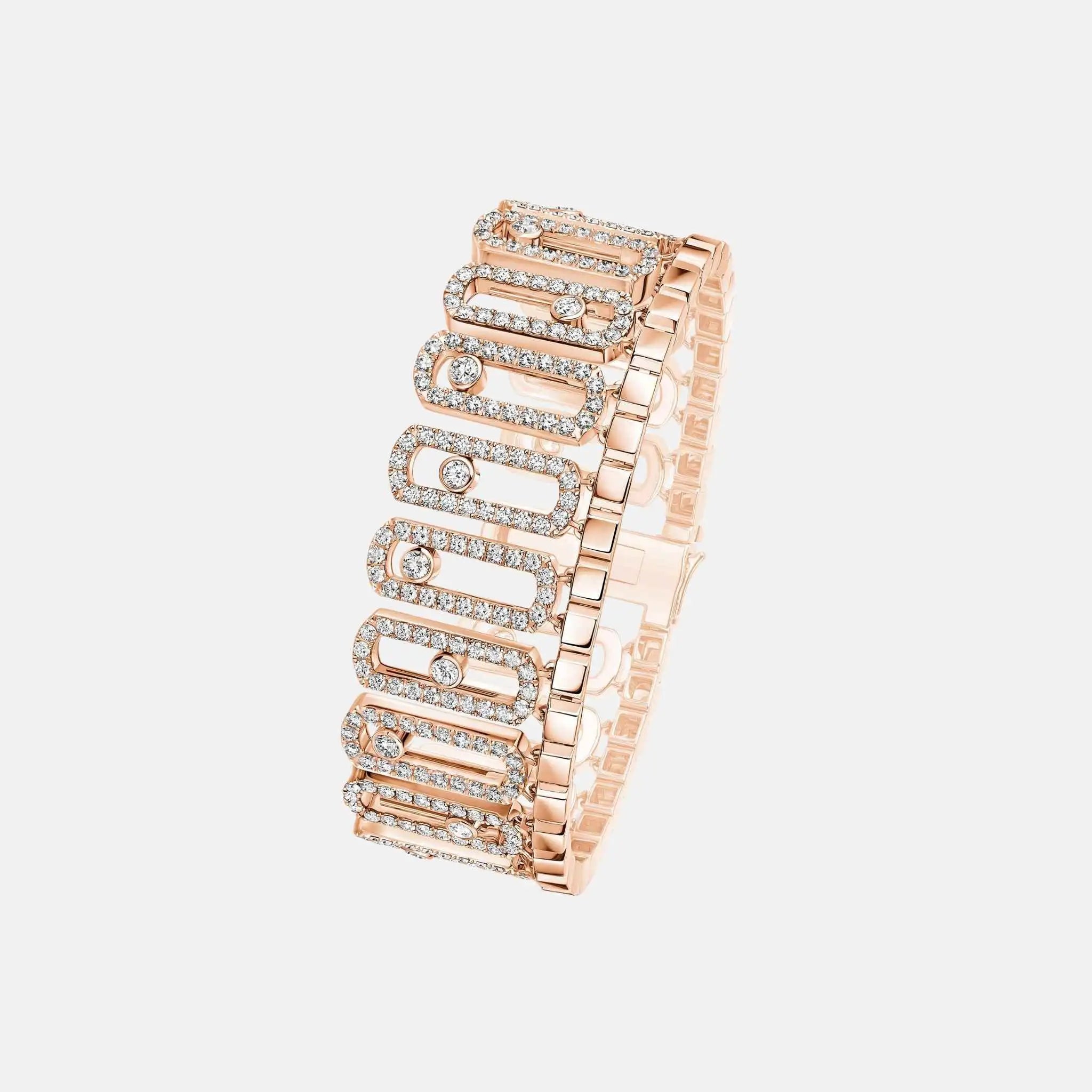 Move Iconica Pave Gold Diamond Bracelet