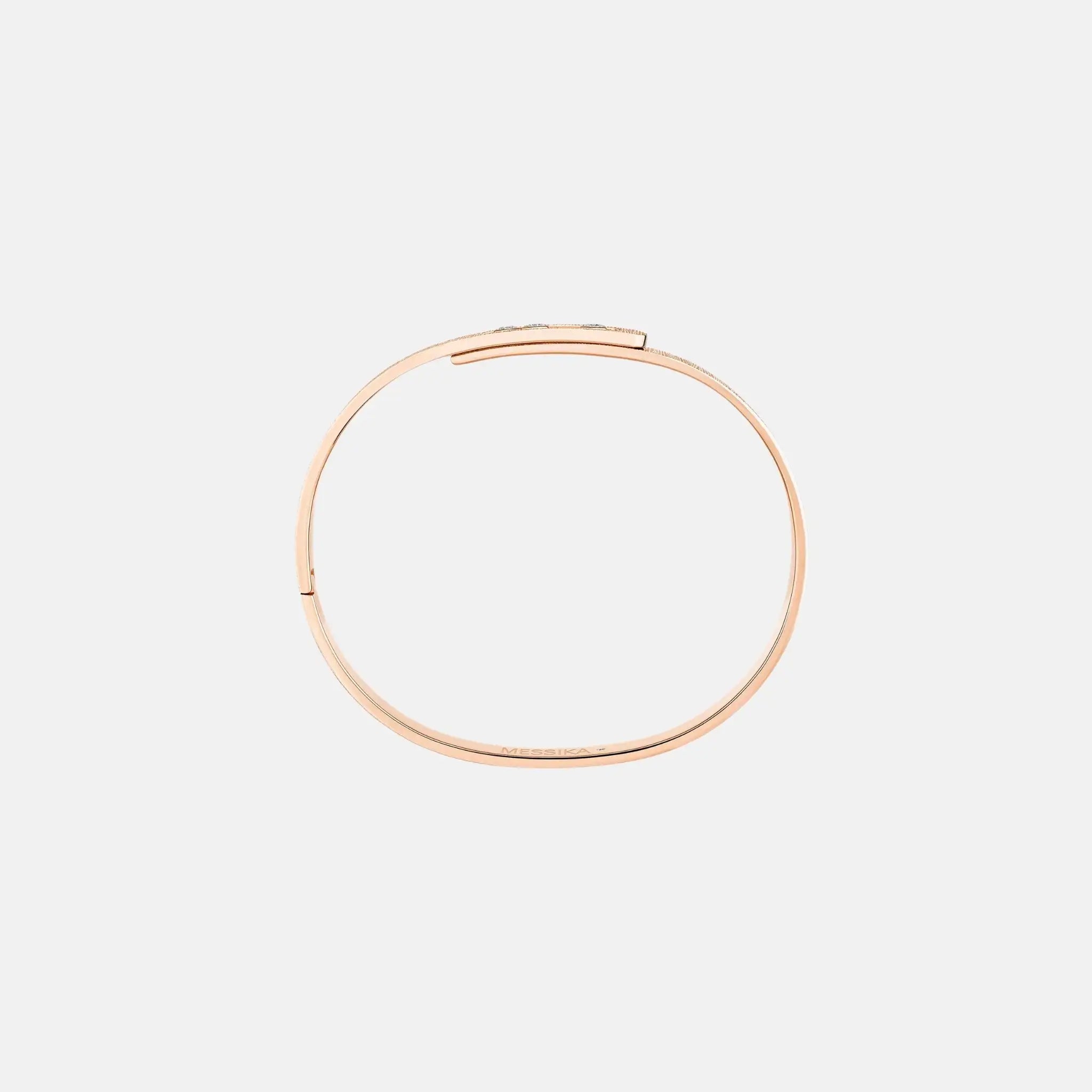 Move Noa Cisele Bangle Large Gold Diamond Bracelet