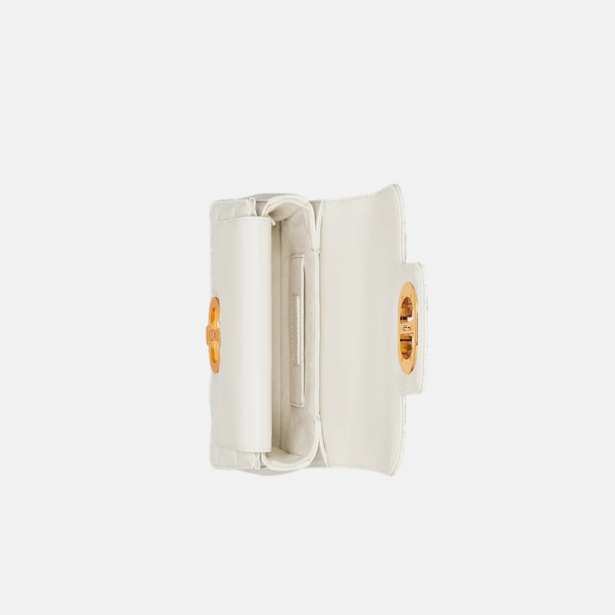 Mini Dior Jolie Top Handle Bag In Cannage Calfskin