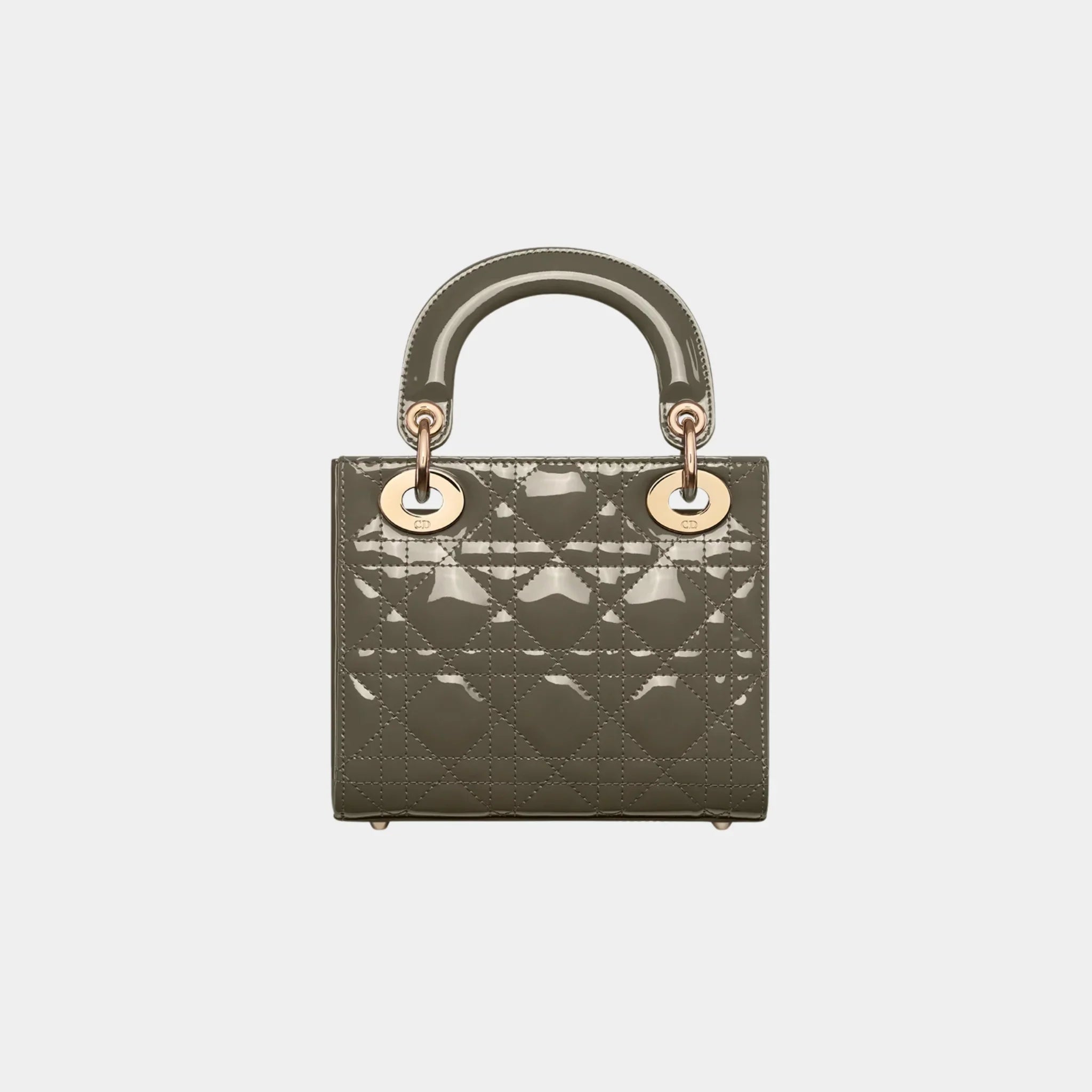 Mini Lady Dior Bag Patent Cannage Calfskin