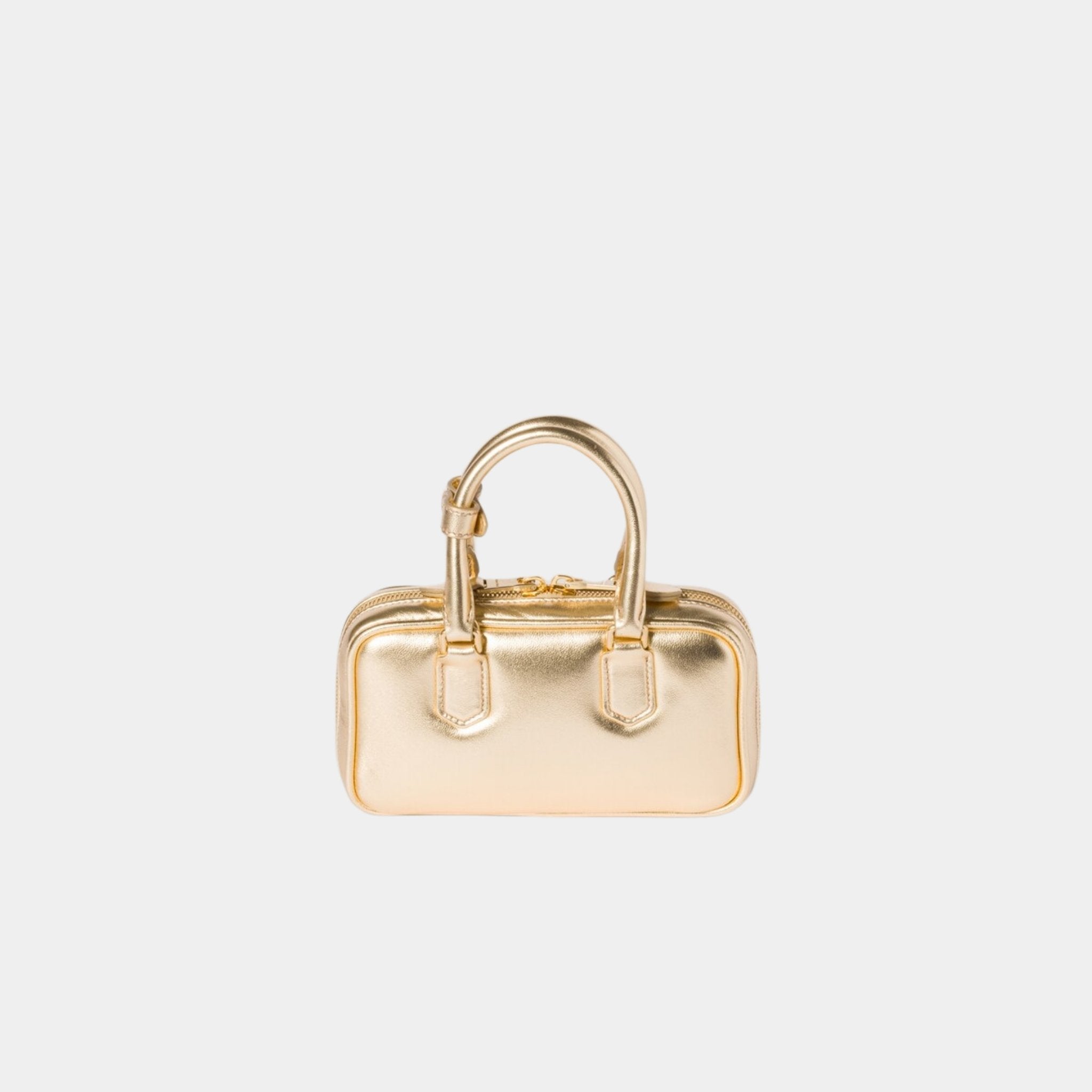 Arcadie Laminated Nappa Leather Mini Bag