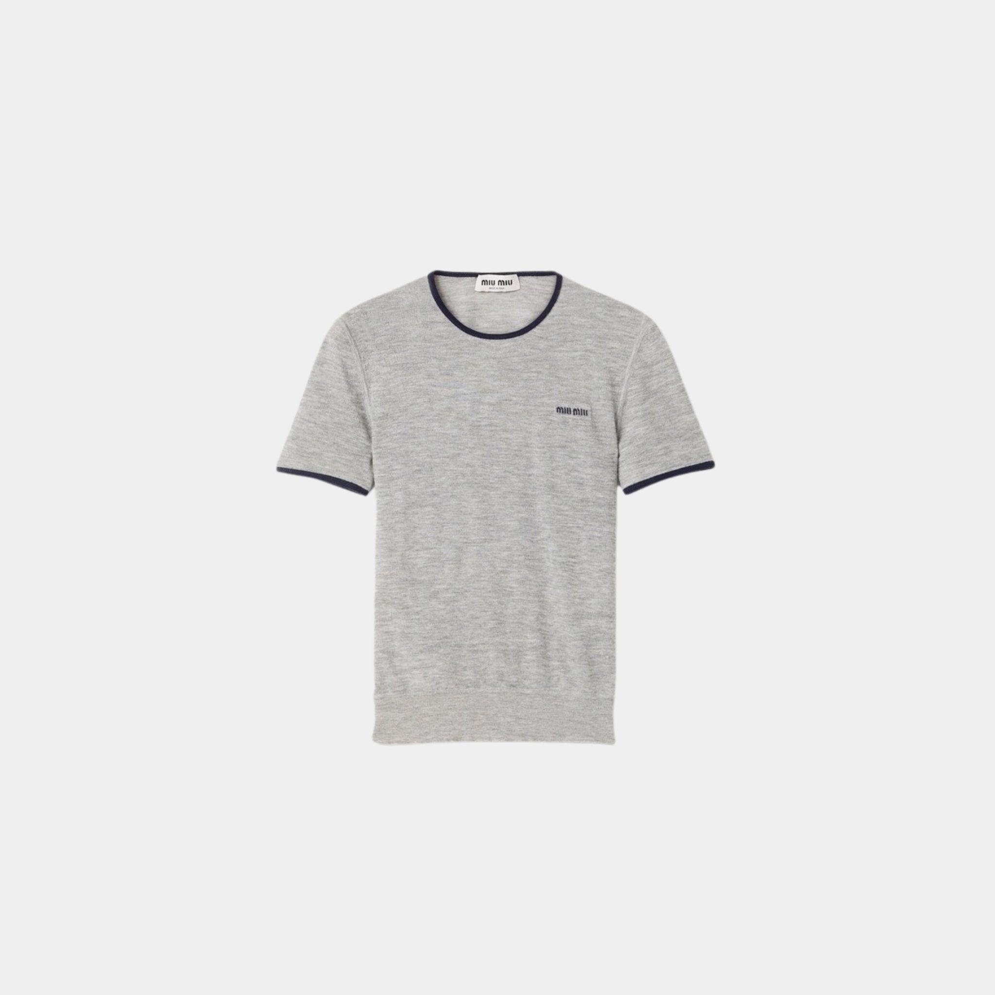 Cashmere And Silk Crew Neck Sweater