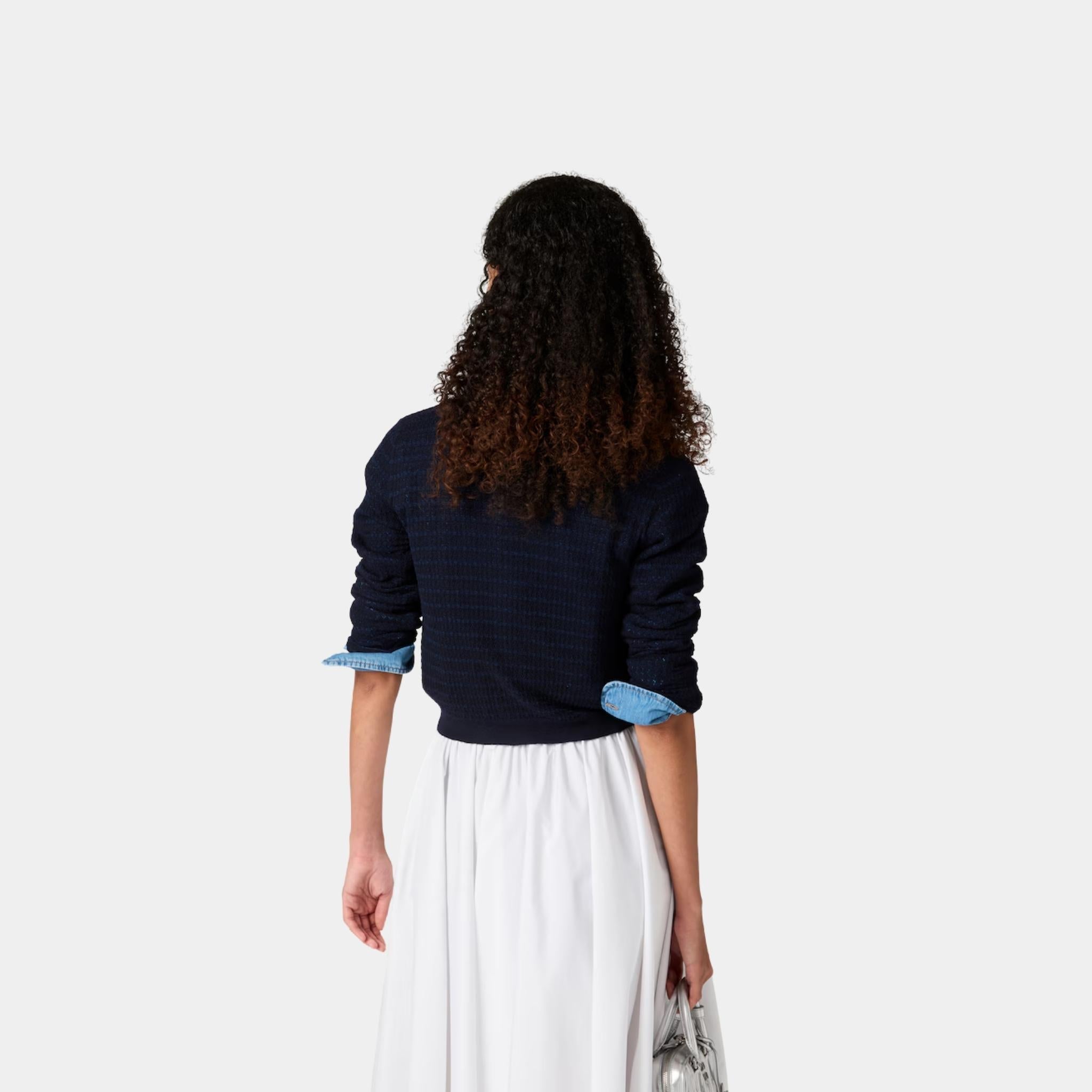 Openwork Cashmere Cardigan