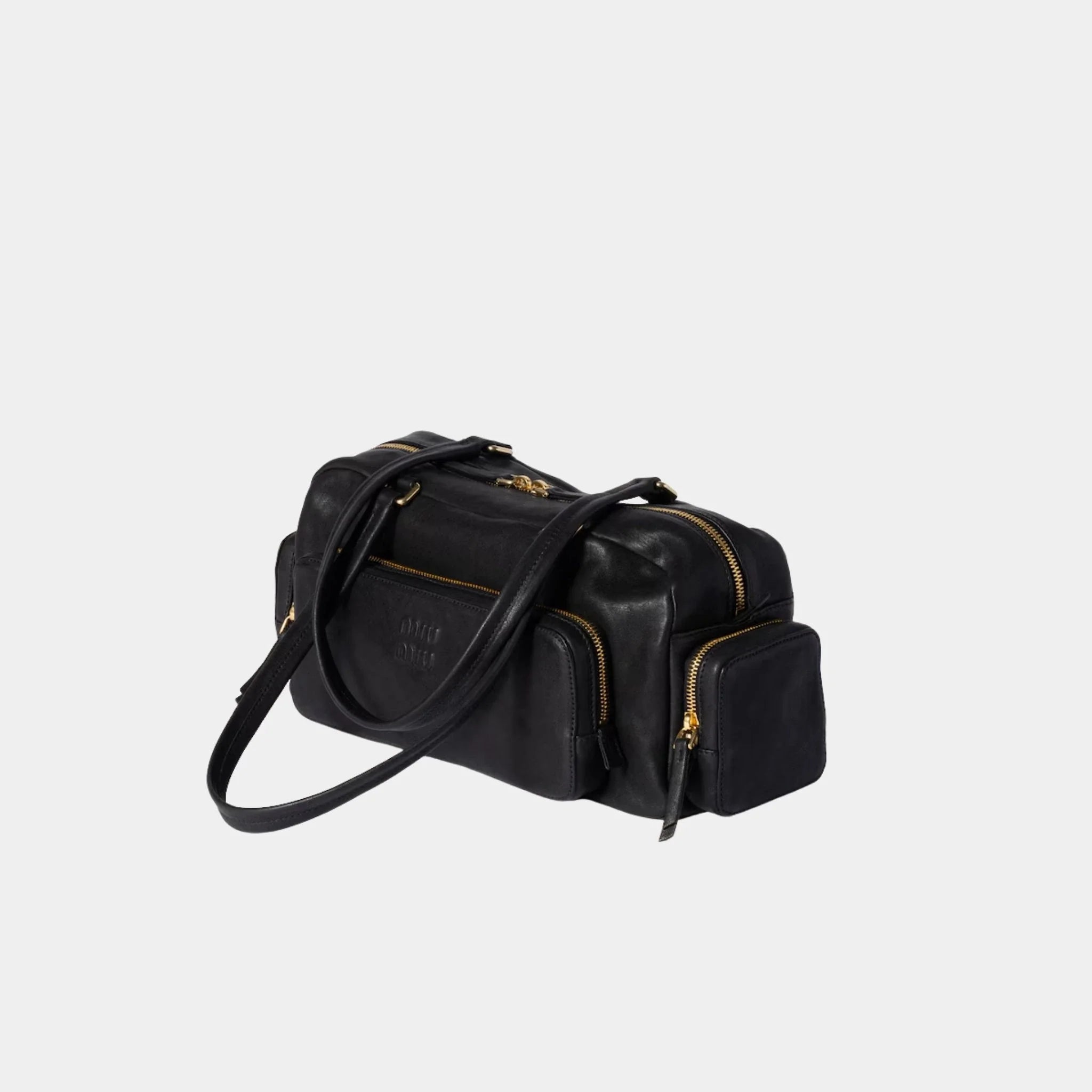 Pocket Bag in Washed Nappa Leather