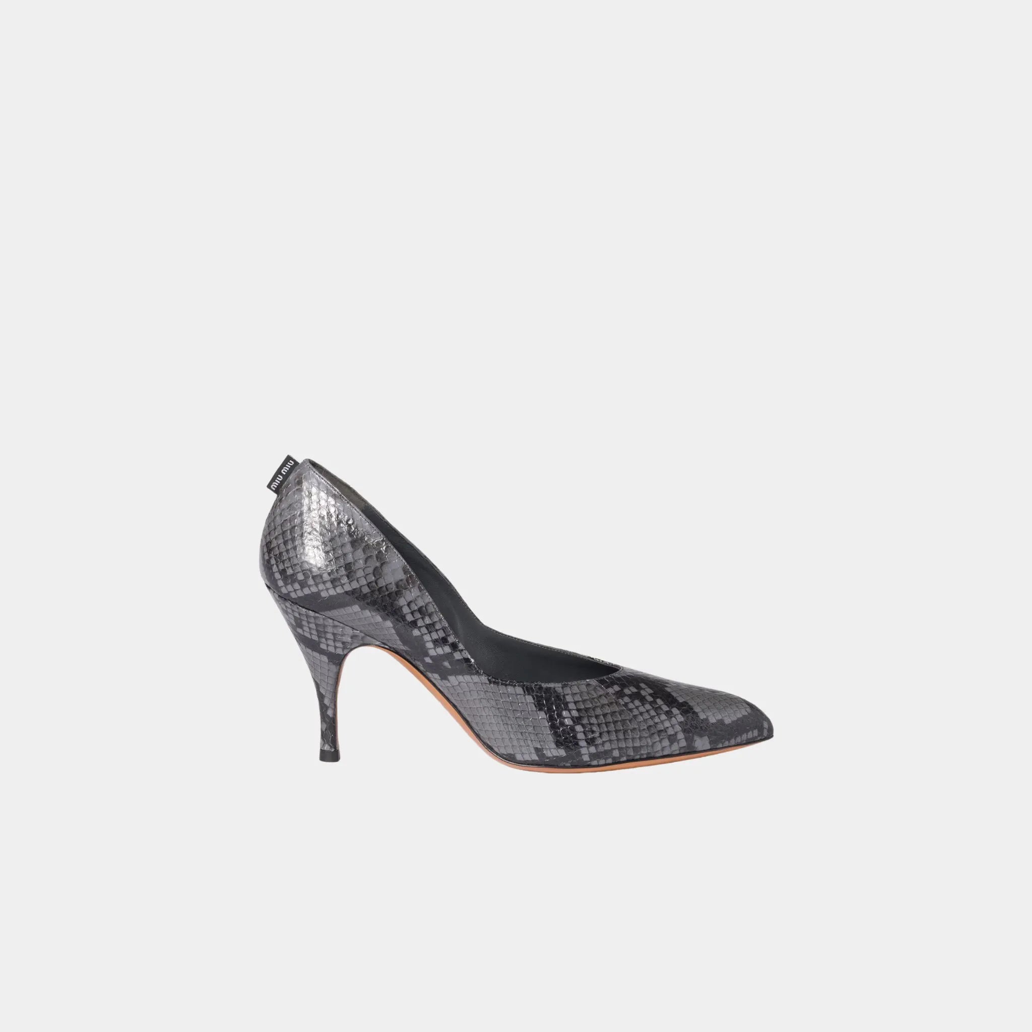 Python-print Ayers Leather Pumps