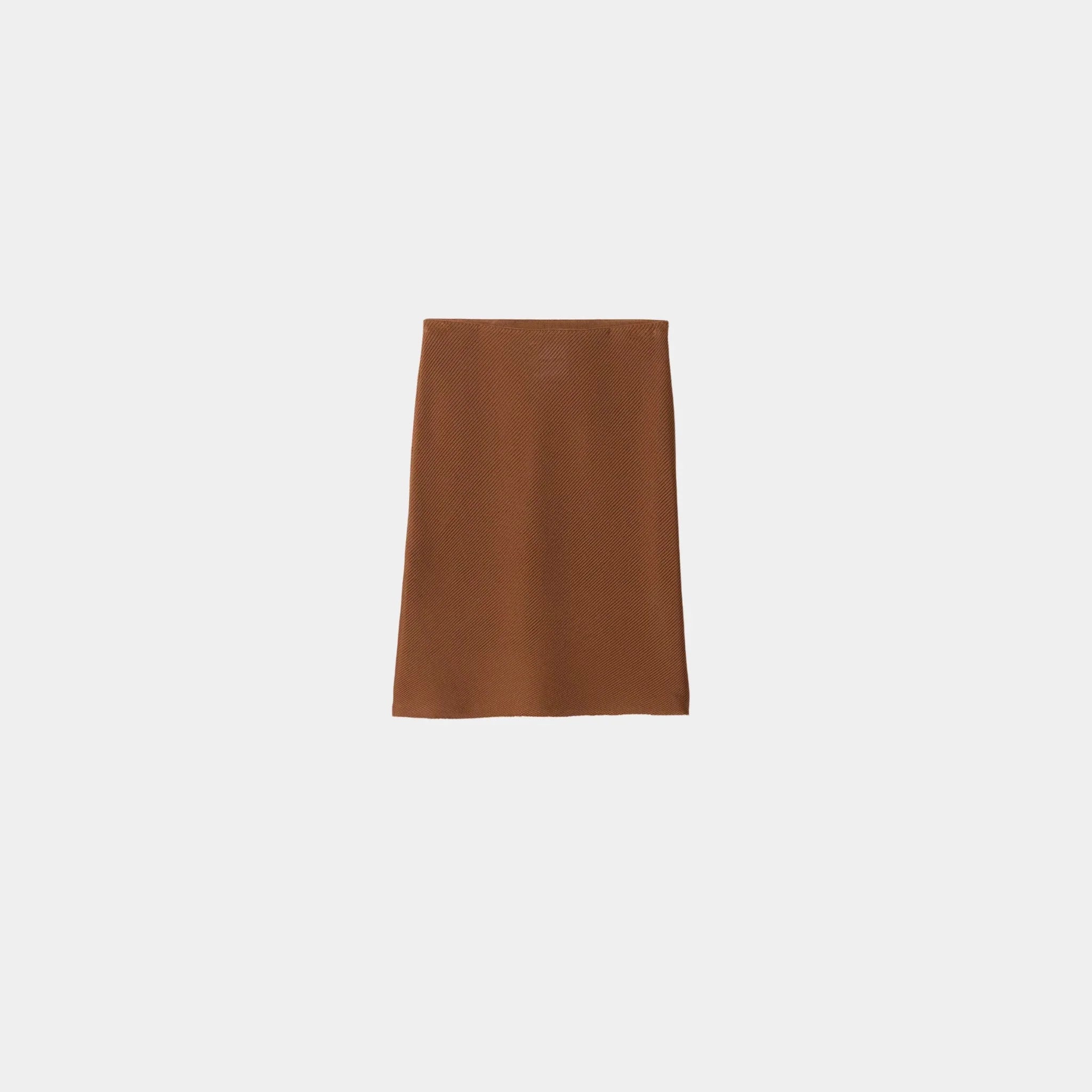 Miu Miu Silk Mid-length Skirts, Copper, Front