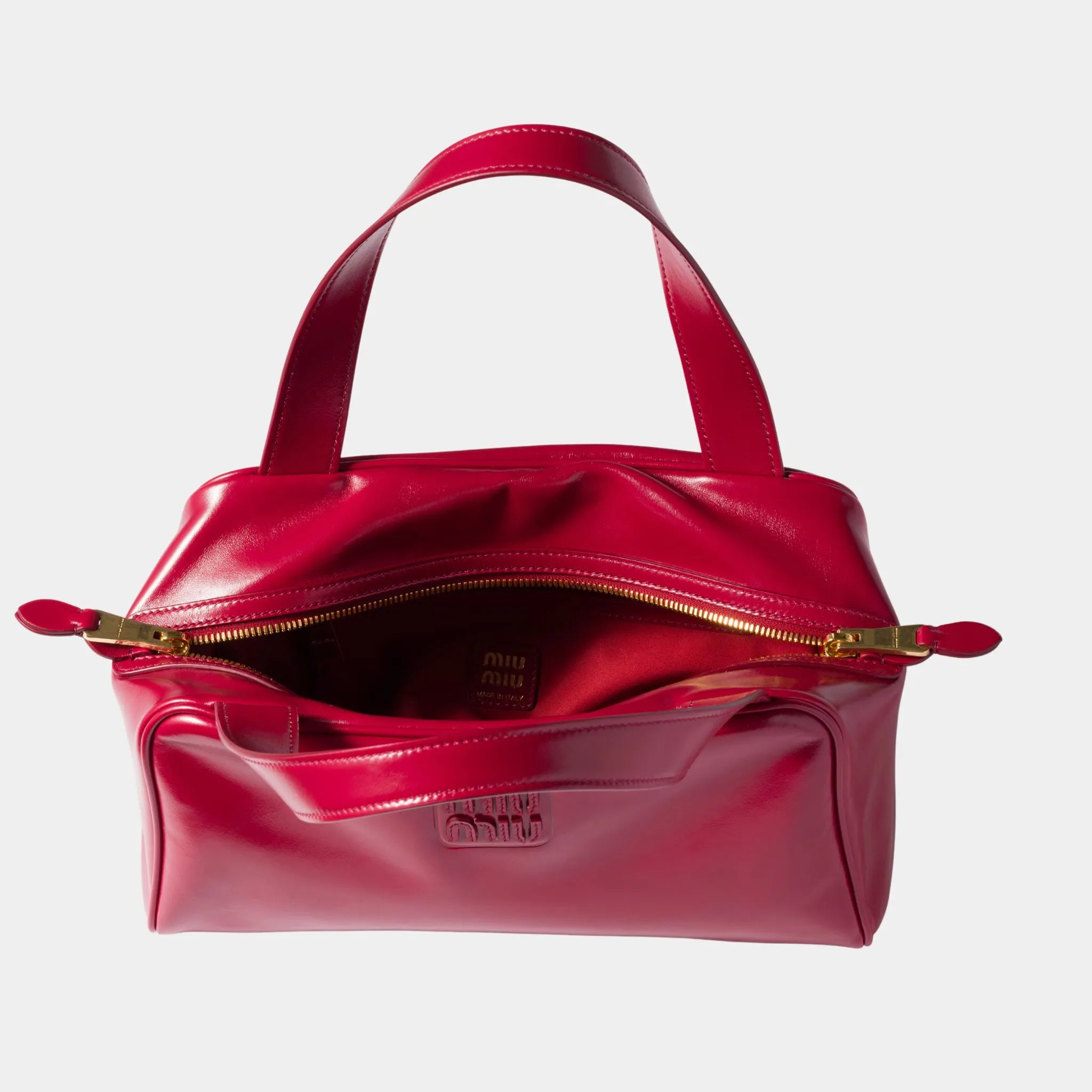 Soft Calf Leather Top-handle Bag