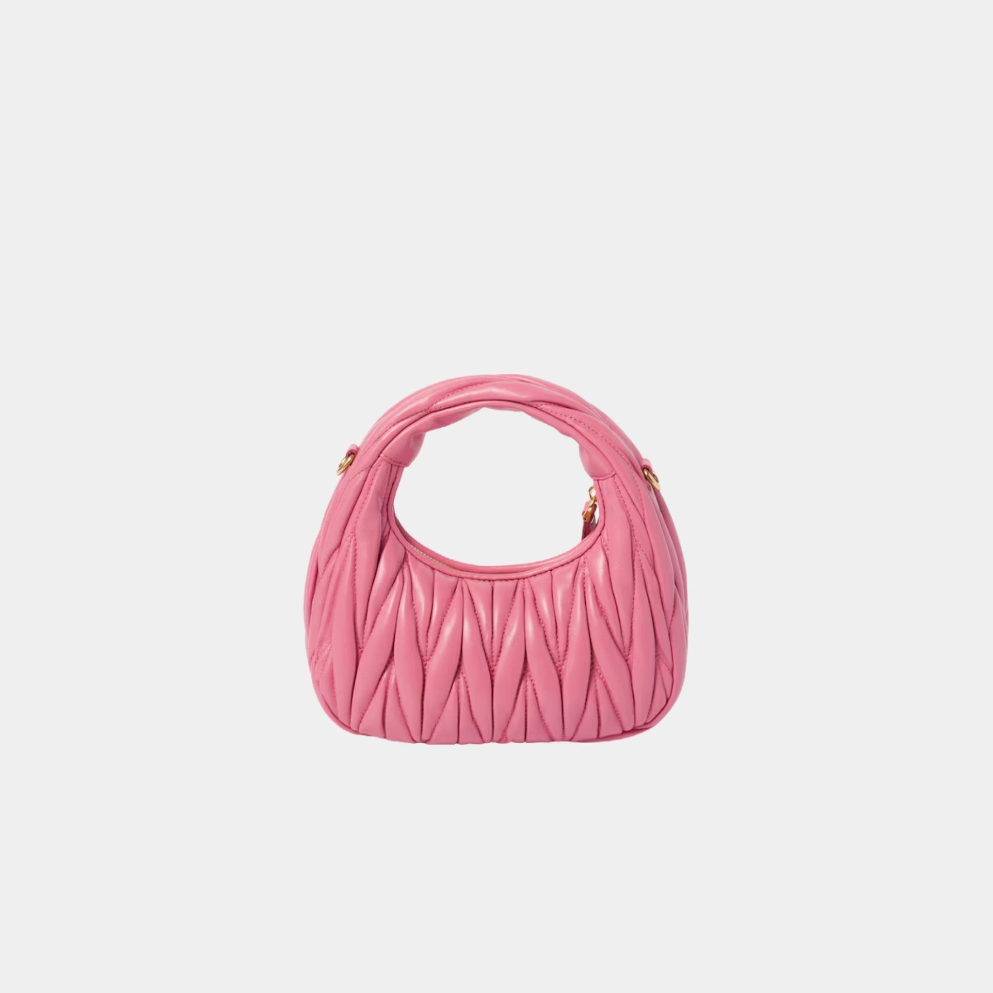 Wander Matelasse Nappa Leather Hobo Mini Bag