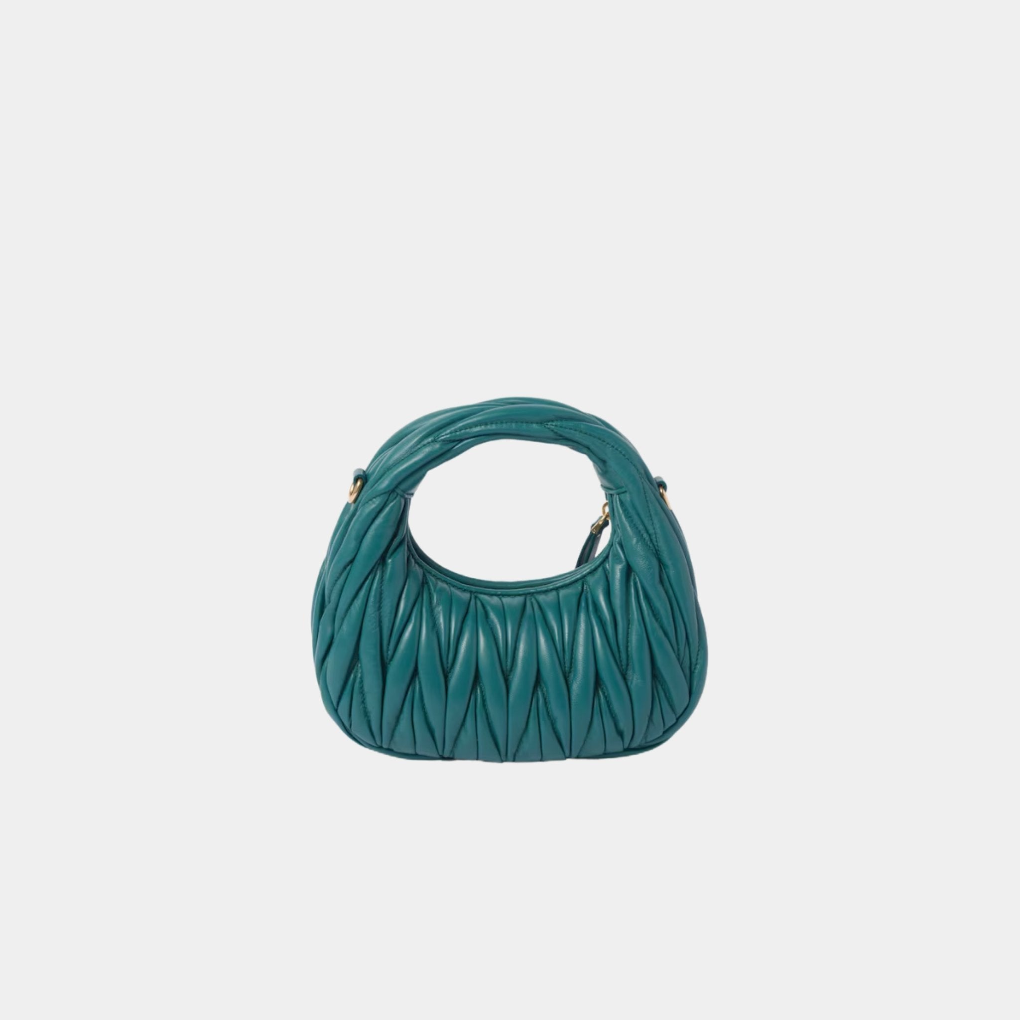 Wander Matelasse Nappa Leather Hobo Mini Bag
