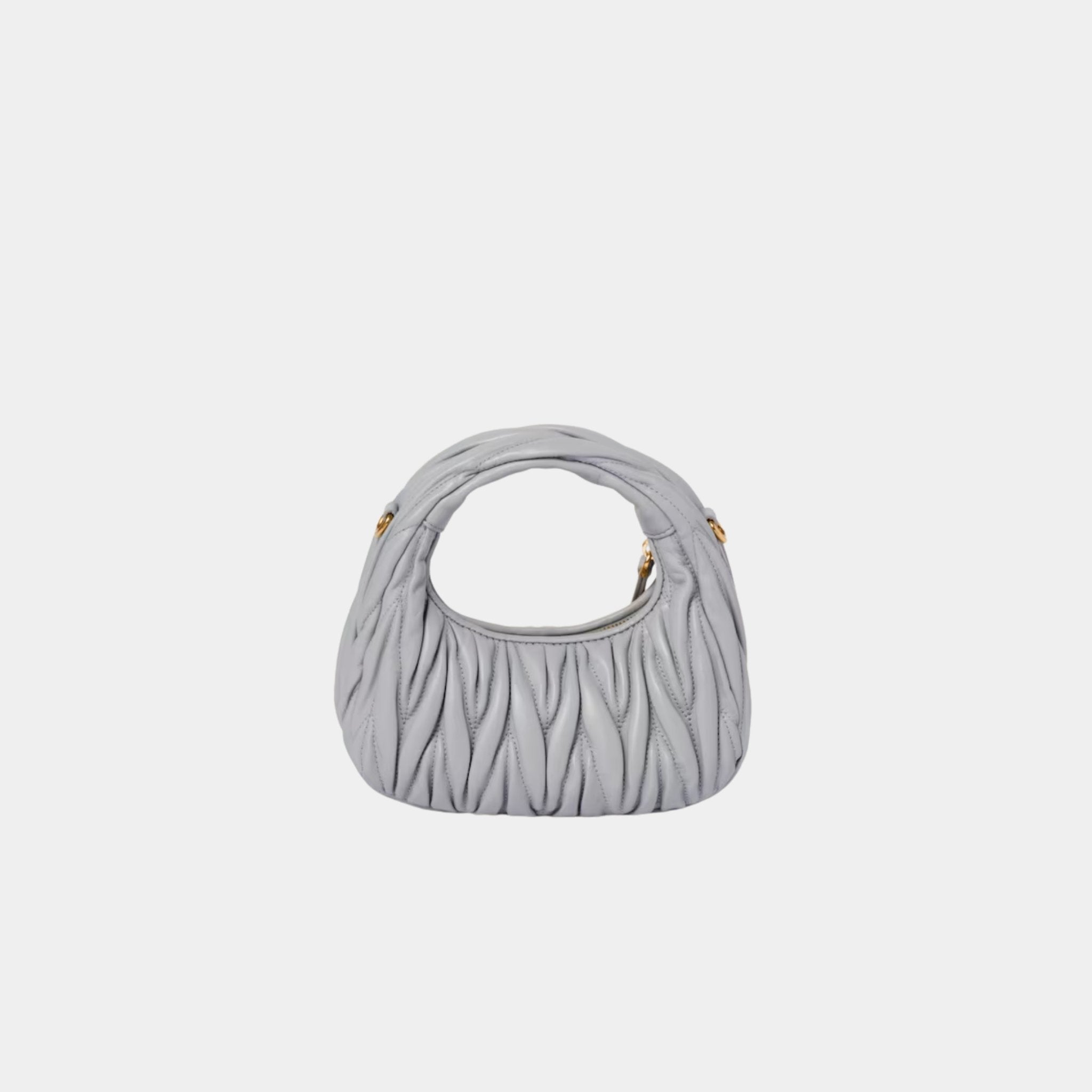 Wander Matelasse Nappa Leather Hobo Mini Bag