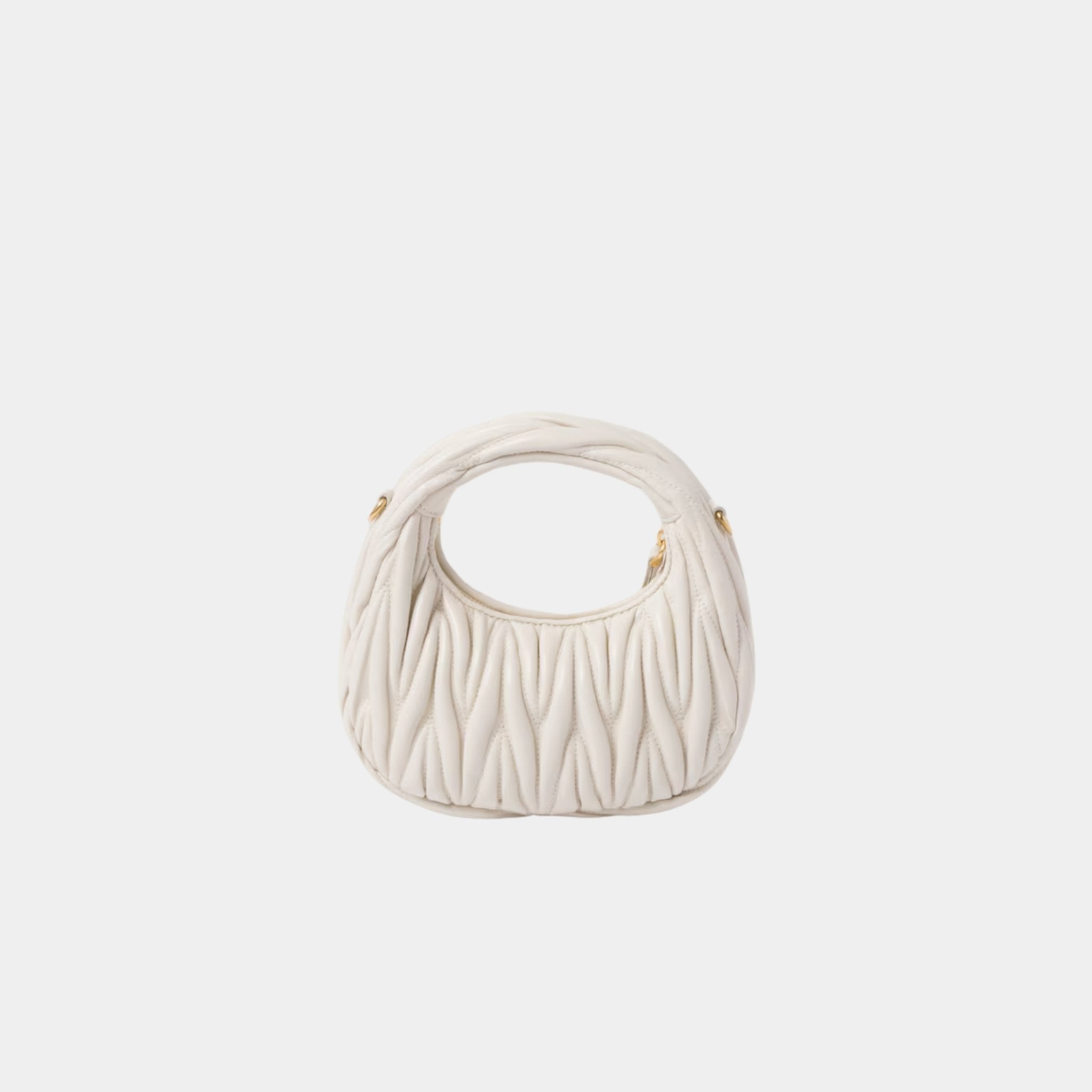 Wander Matelasse Nappa Leather Hobo Mini Bag