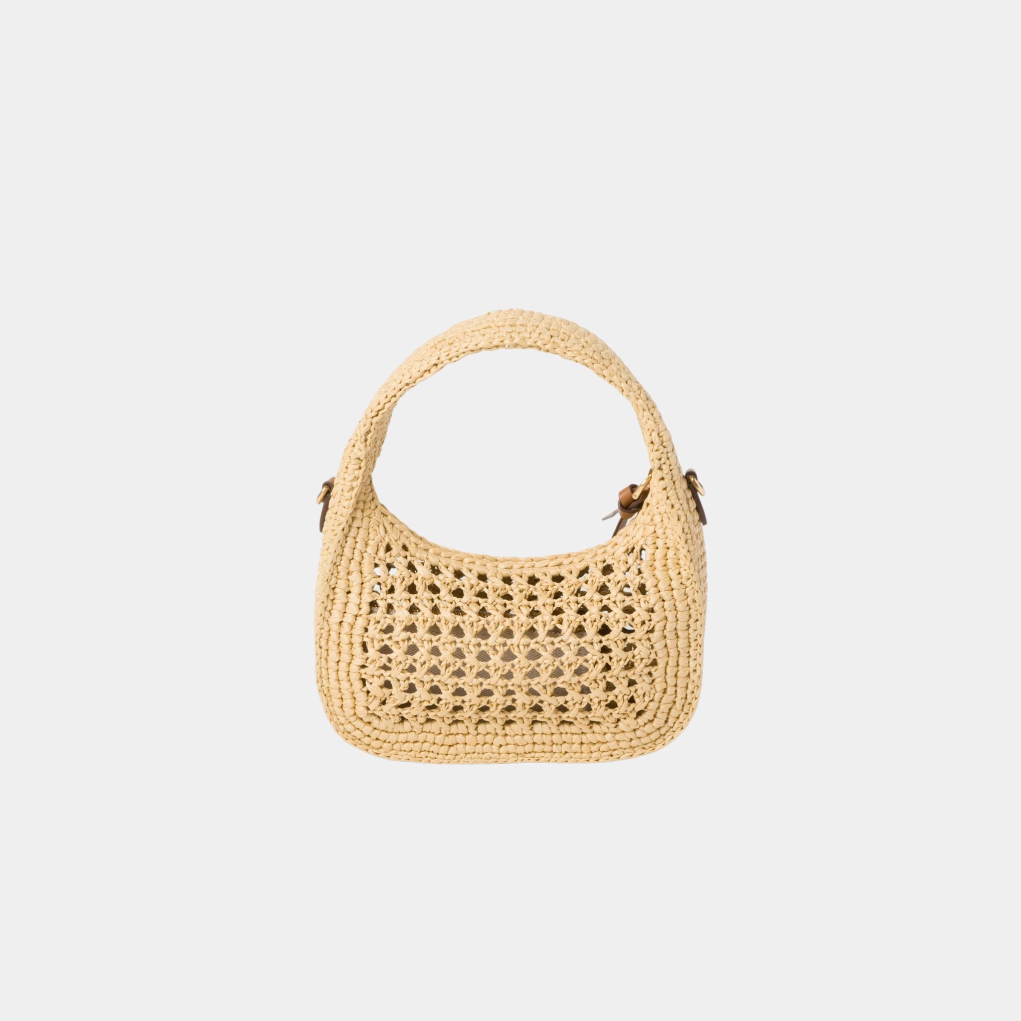 Wander Woven Fabric Hobo Bag