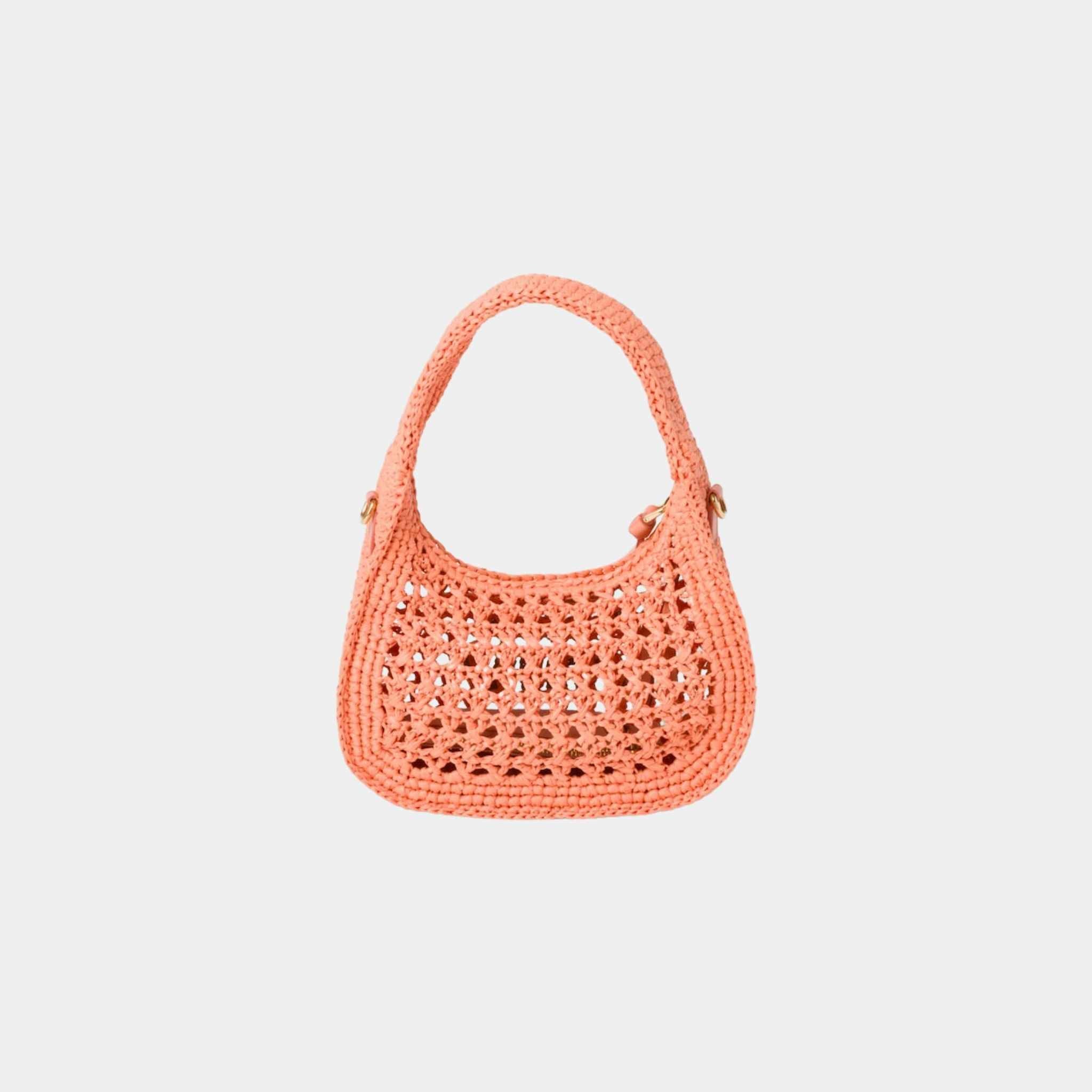 Wander Woven Fabric Hobo Bag