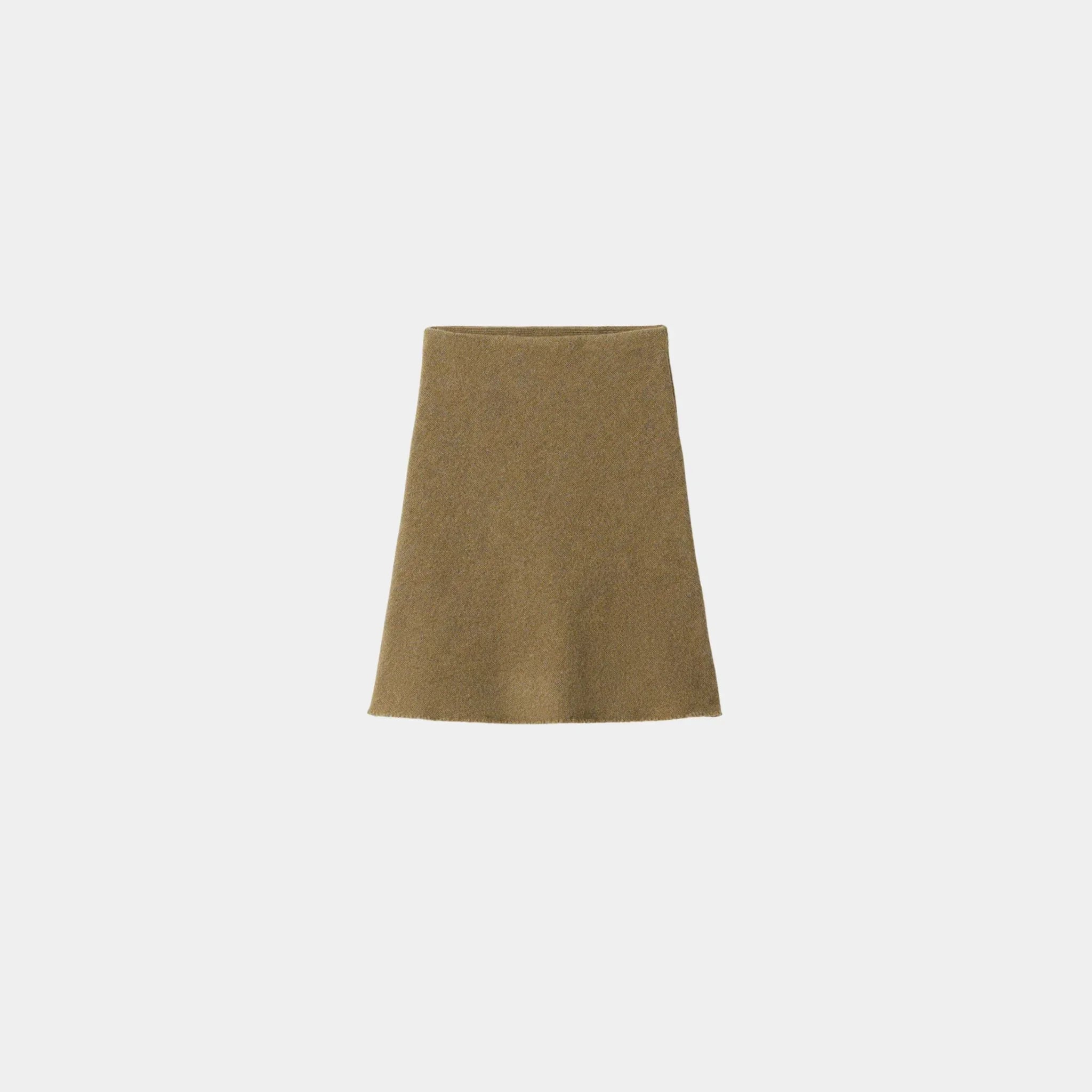 Wool Knit Skirt