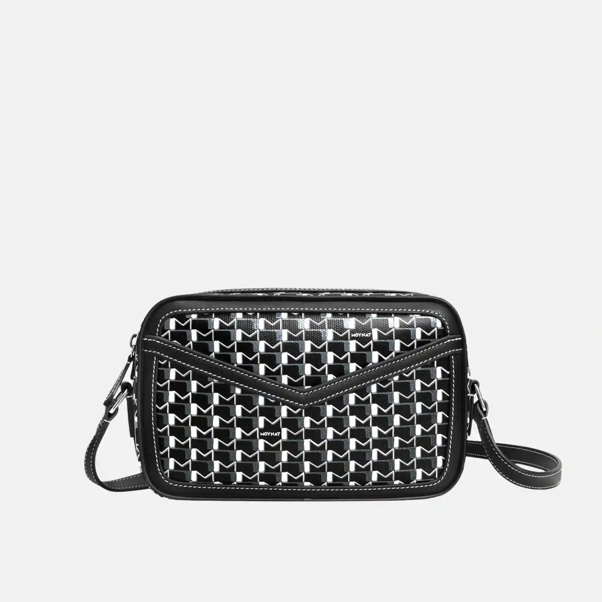 Moynat Camera Bag, Black and White