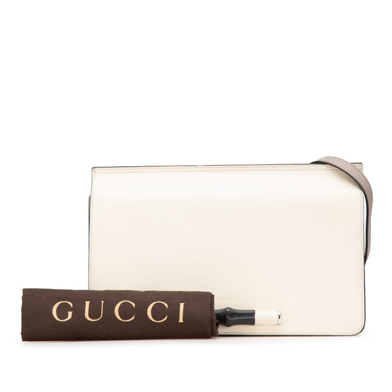 Gucci Bamboo Leather Shoulder Bag