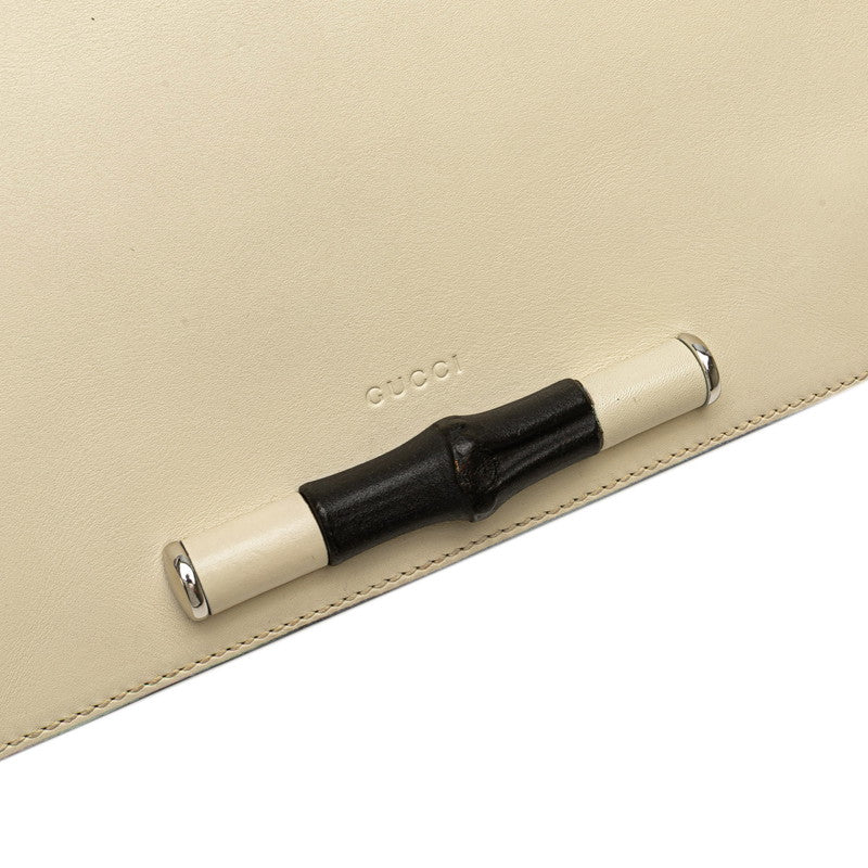 Gucci Bamboo Leather Shoulder Bag