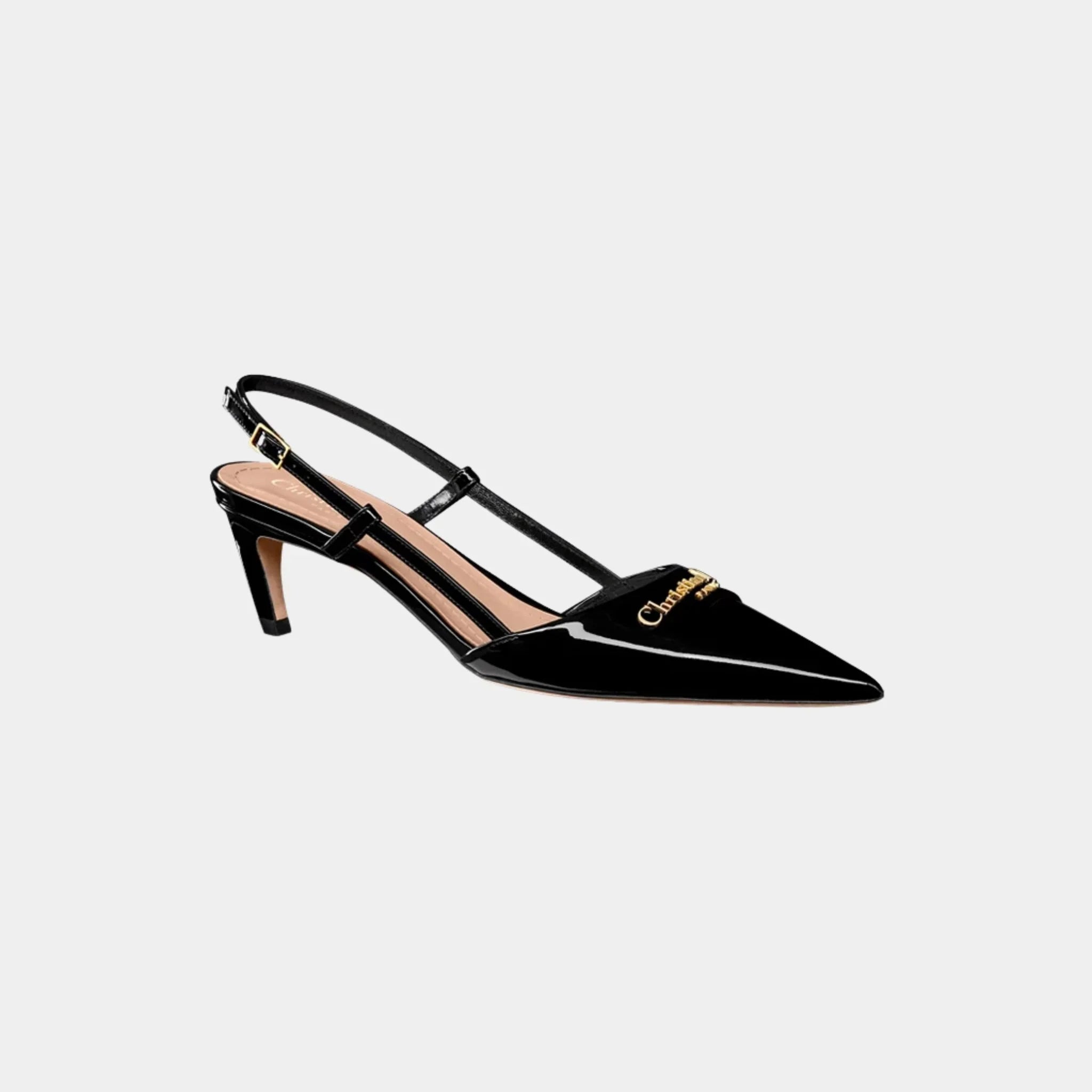 My Dior Slingback Pumps Patent Calfskin