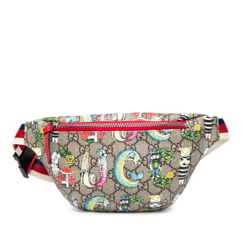 Gucci Children's × Higuchi Yuko GG Supreme PVC Waist Bag