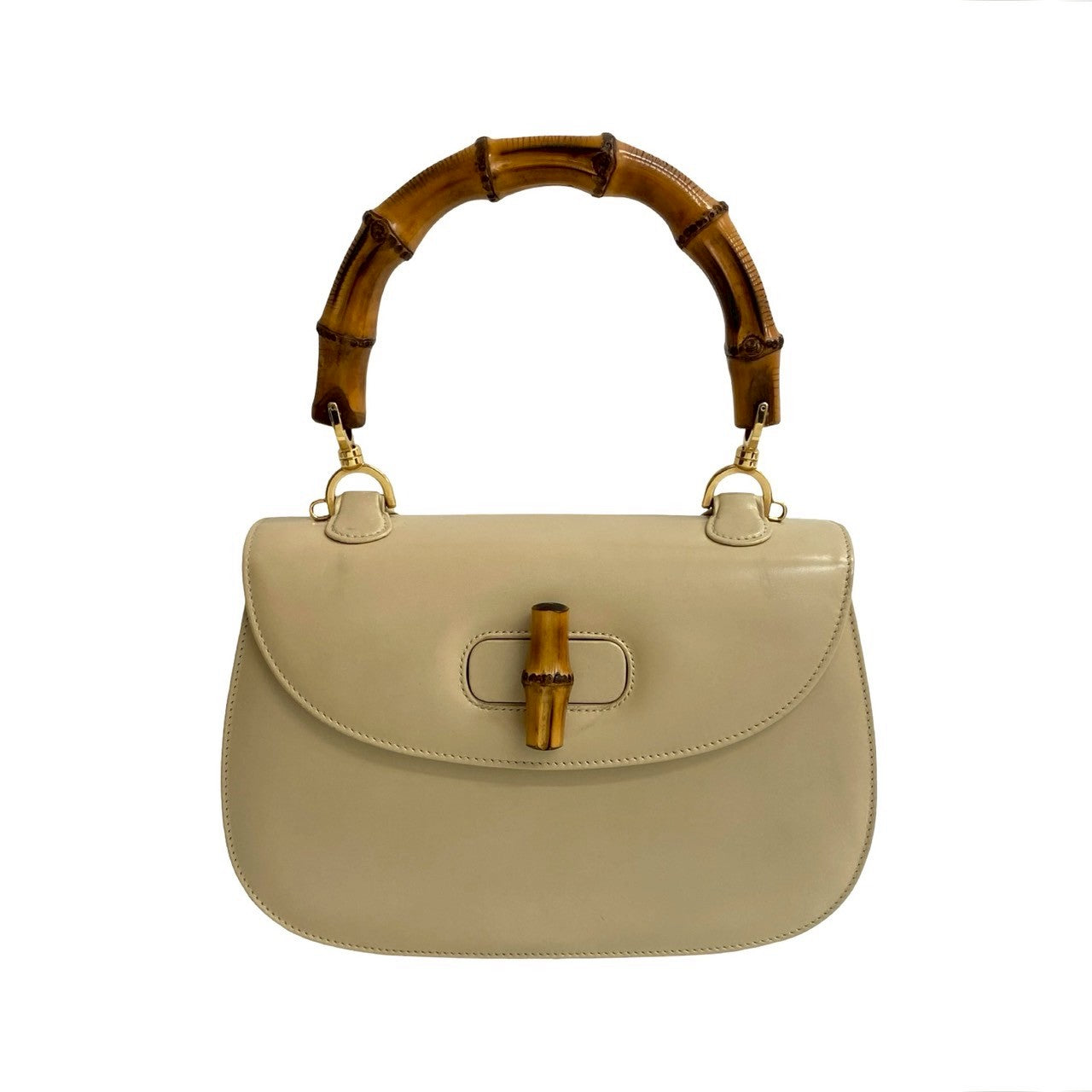 Gucci Bamboo Leather Handbag