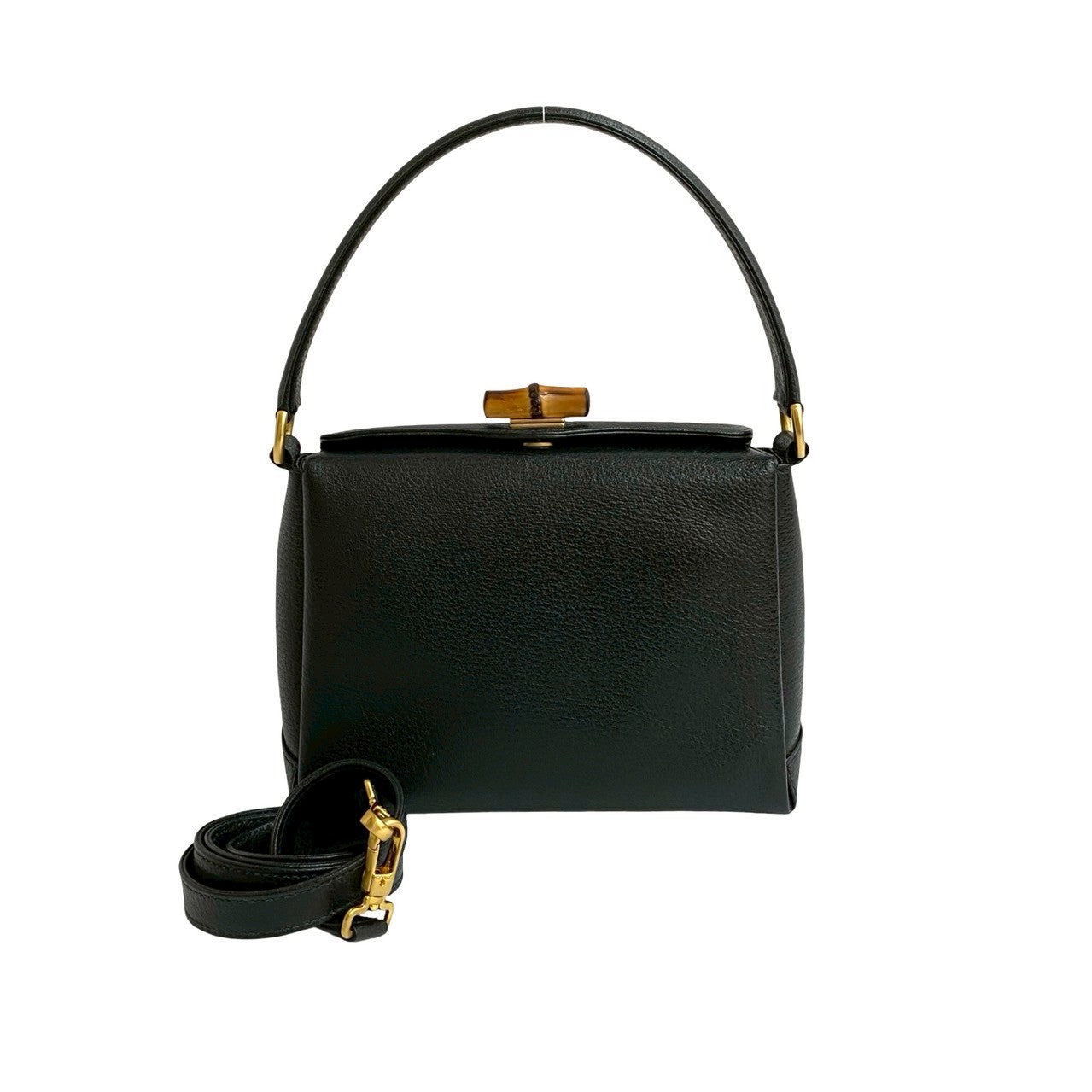 Gucci Bamboo Leather 2way Handbag