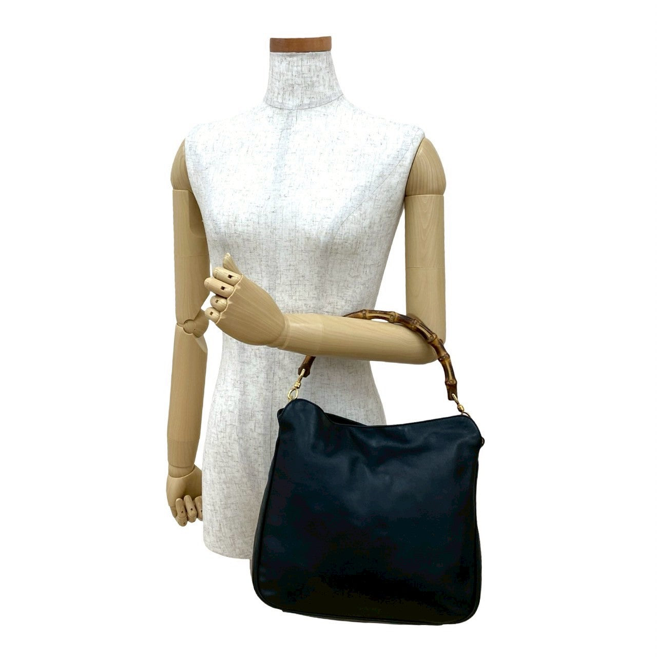 Gucci Bamboo Leather Handbag