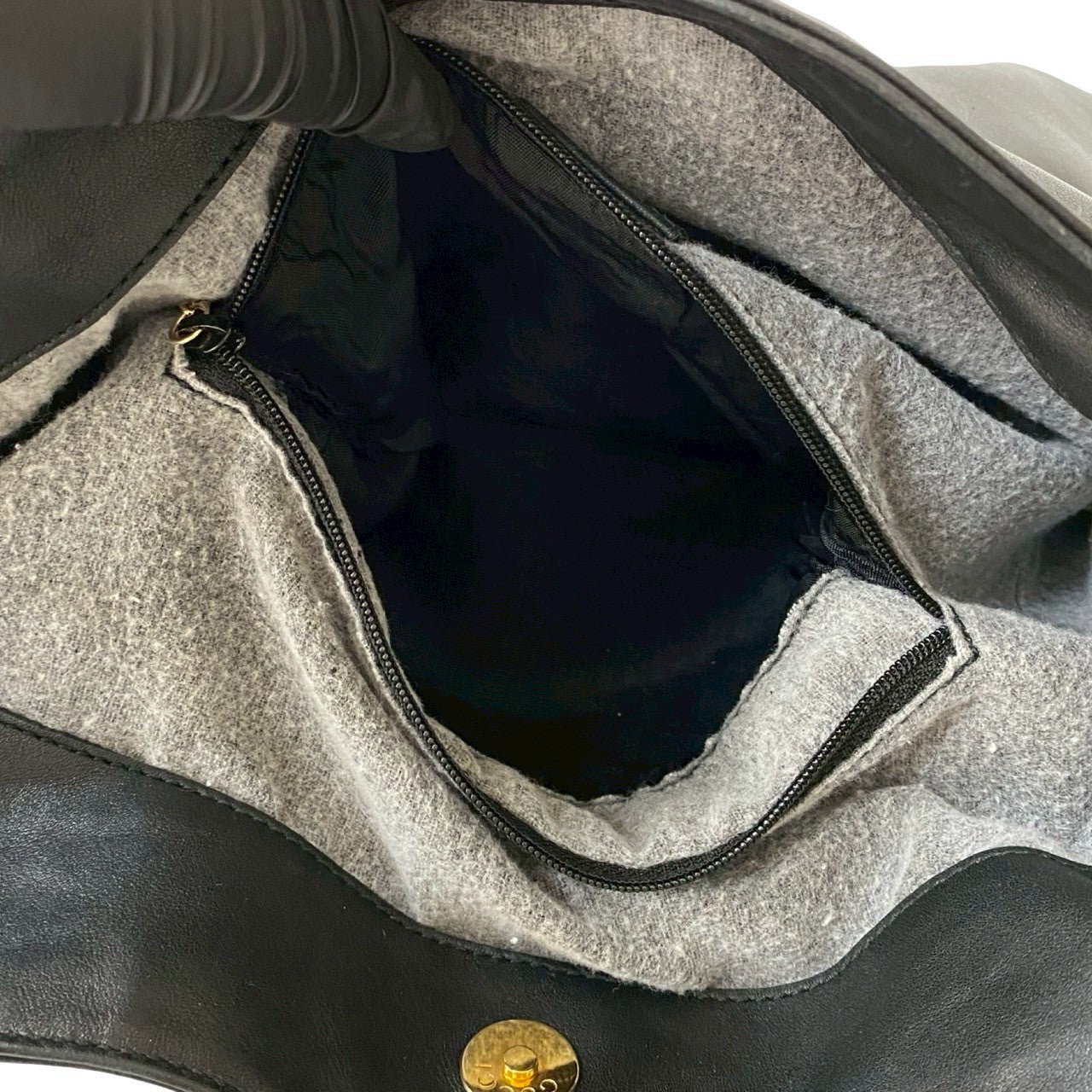 Gucci Bamboo Leather Handbag