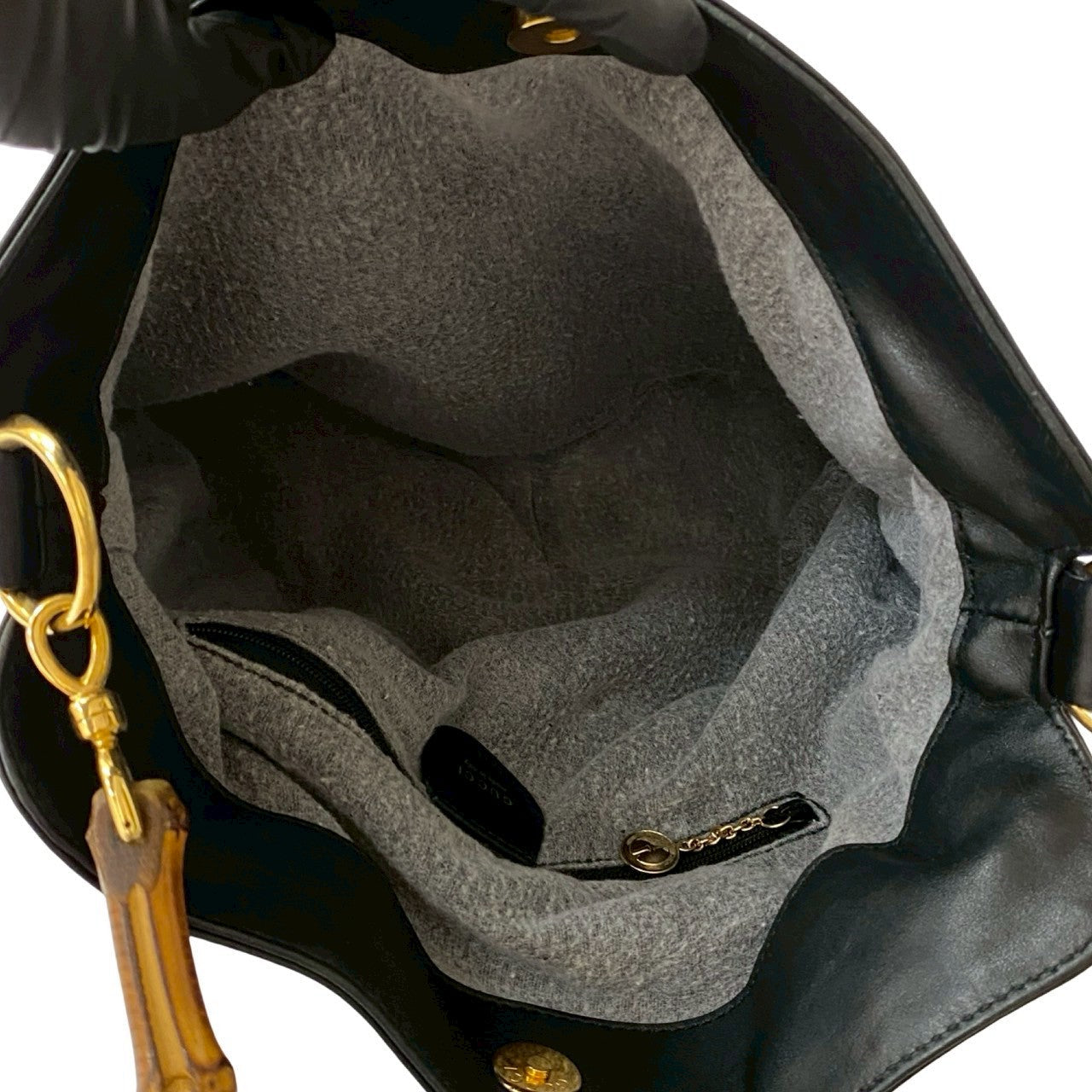 Gucci Bamboo Leather Handbag