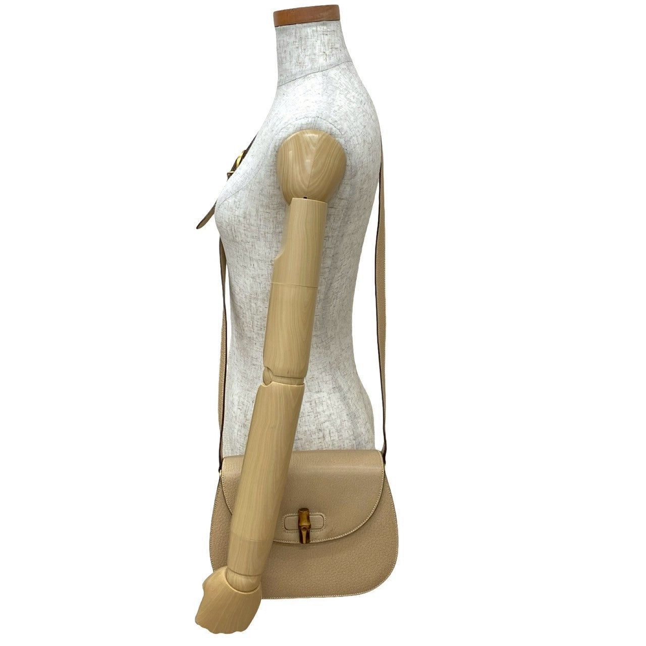 Gucci Bamboo Leather Shoulder Bag