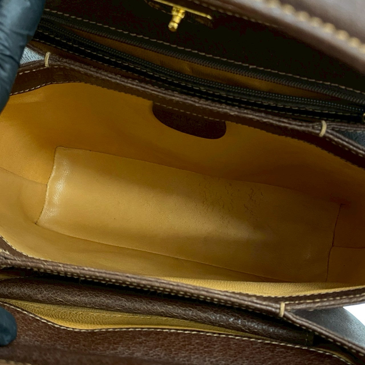 Gucci Bamboo Leather Handbag