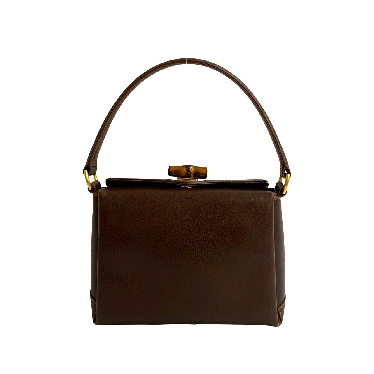 Gucci Bamboo Leather Handbag