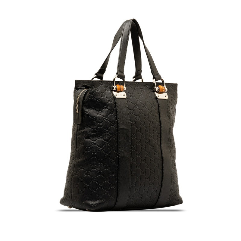 Gucci Bamboo Guccissima Leather Tote Bag