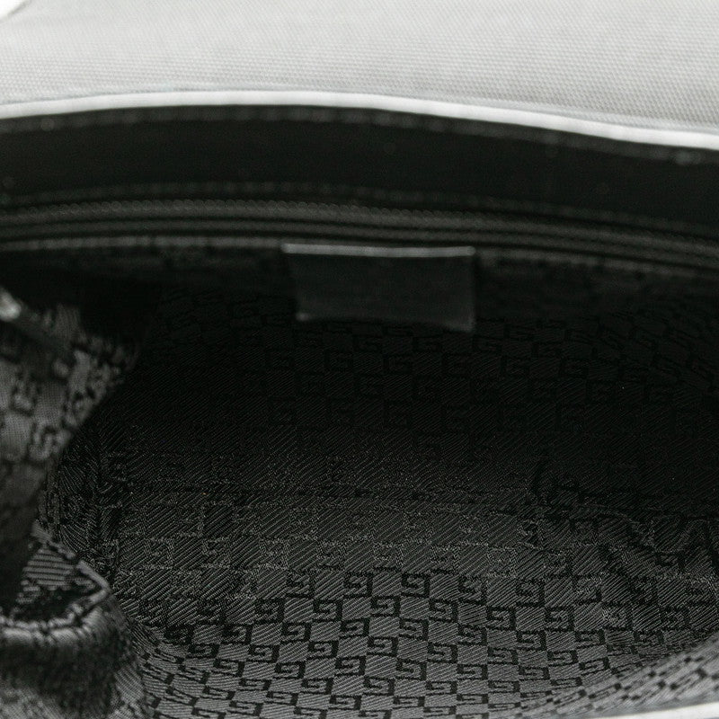 Gucci Canvas Leather Shoulder Bag