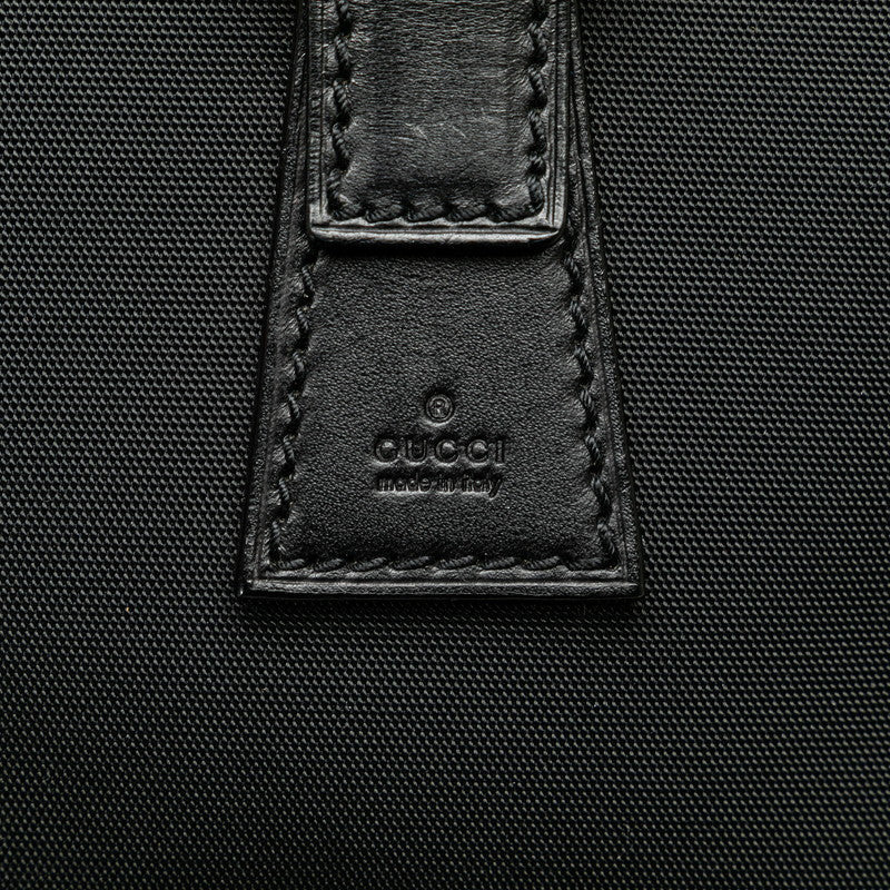 Gucci Canvas Leather Shoulder Bag