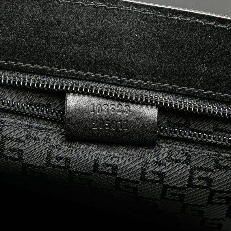 Gucci Canvas Leather Shoulder Bag