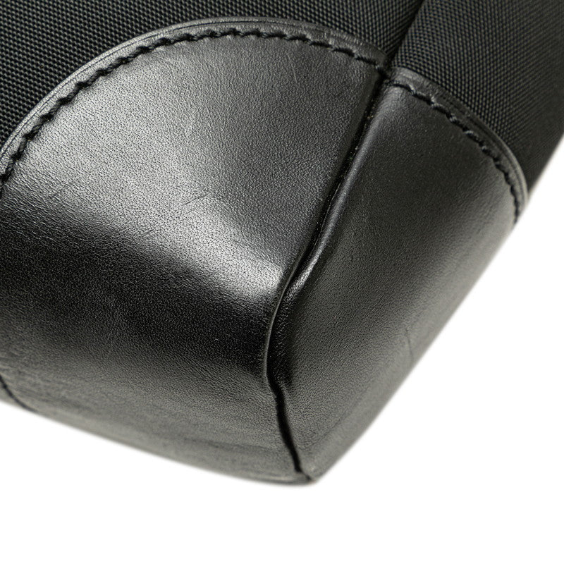 Gucci Canvas Leather Shoulder Bag