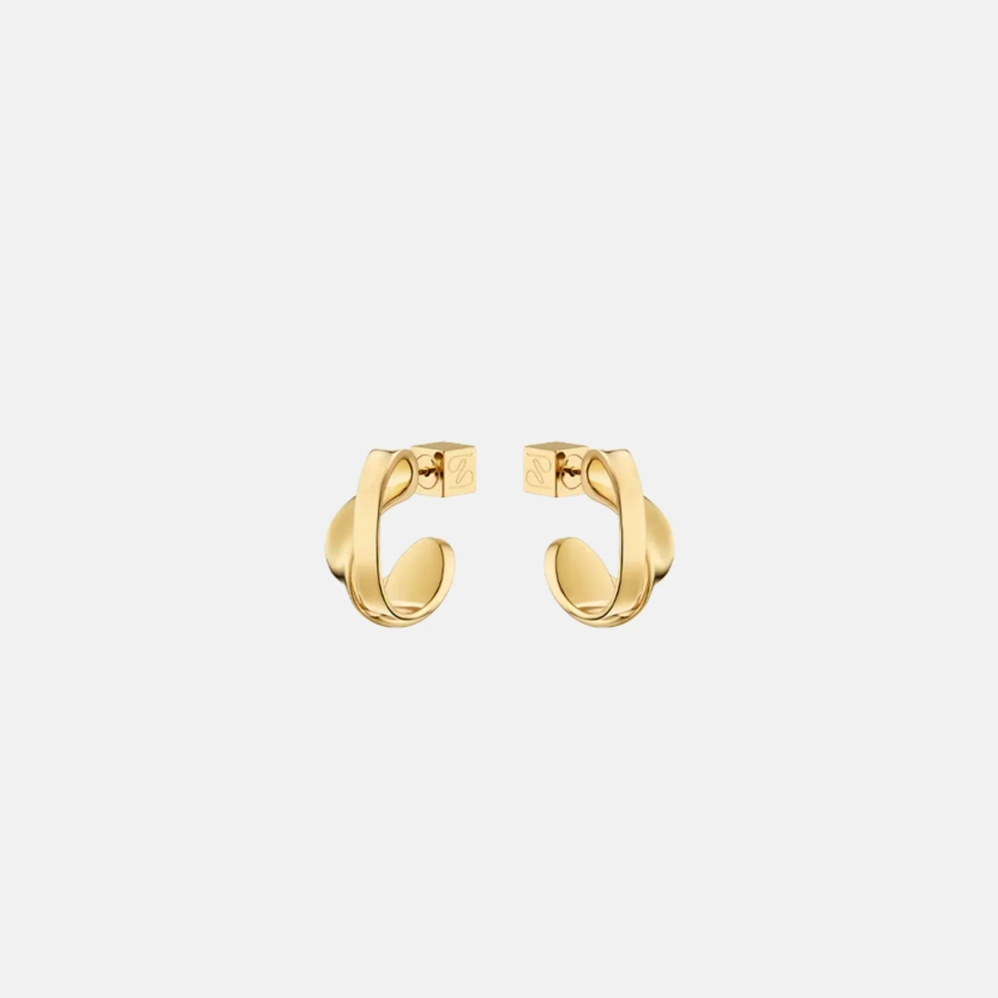 Eole Curled Earrings Gilded Edition