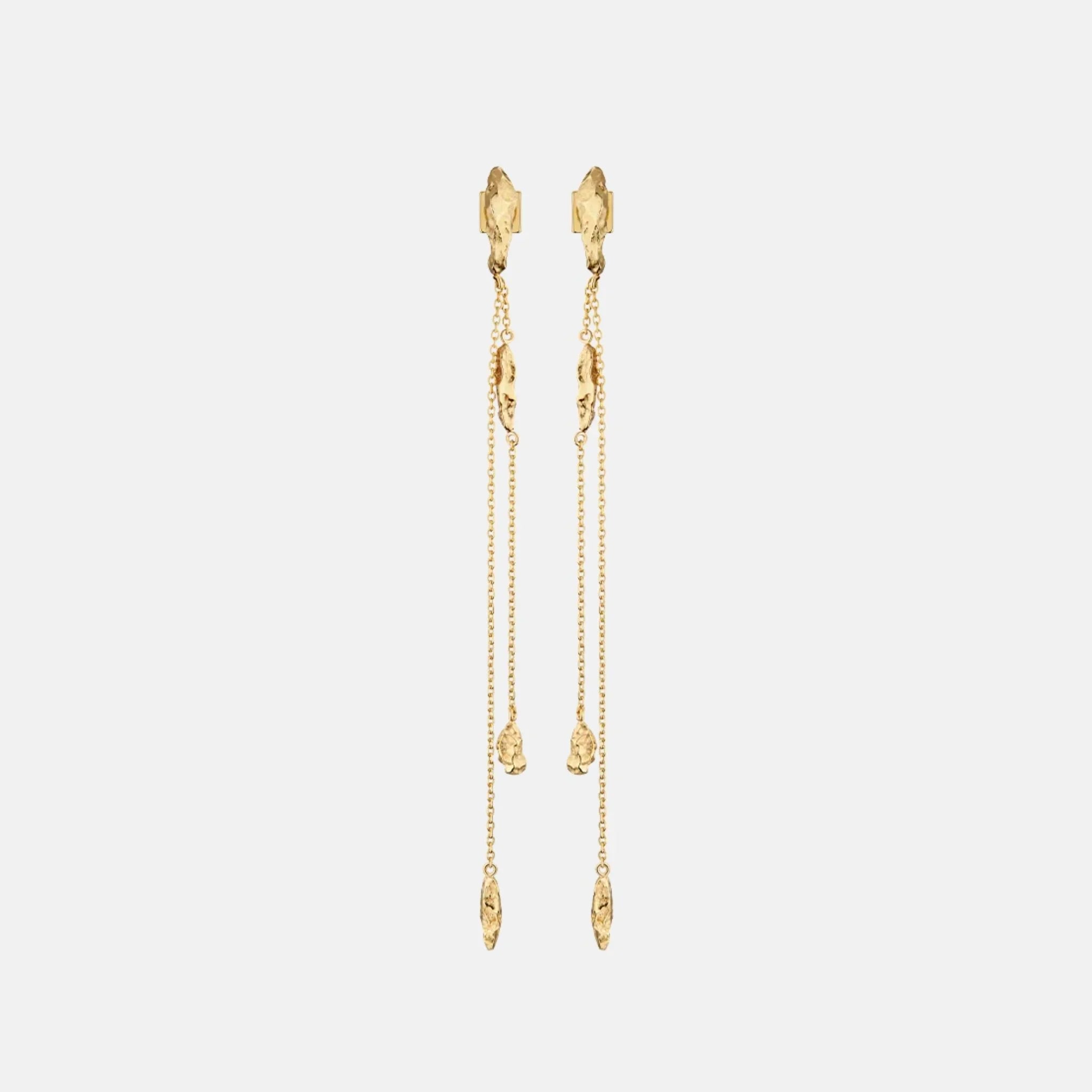 Eroz Chain Earrings Gilded Edition