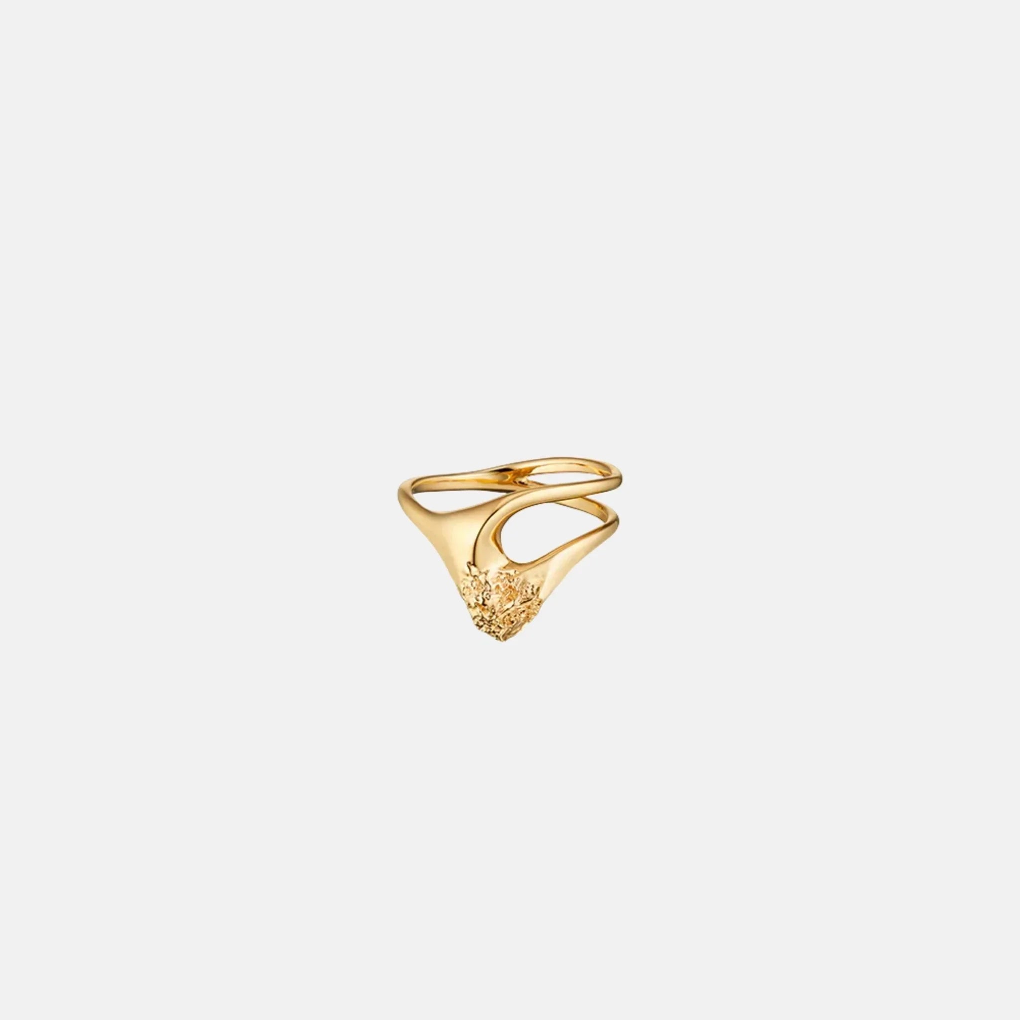 Eroz Fine Ring 24 Carat Gold Gilded Edition