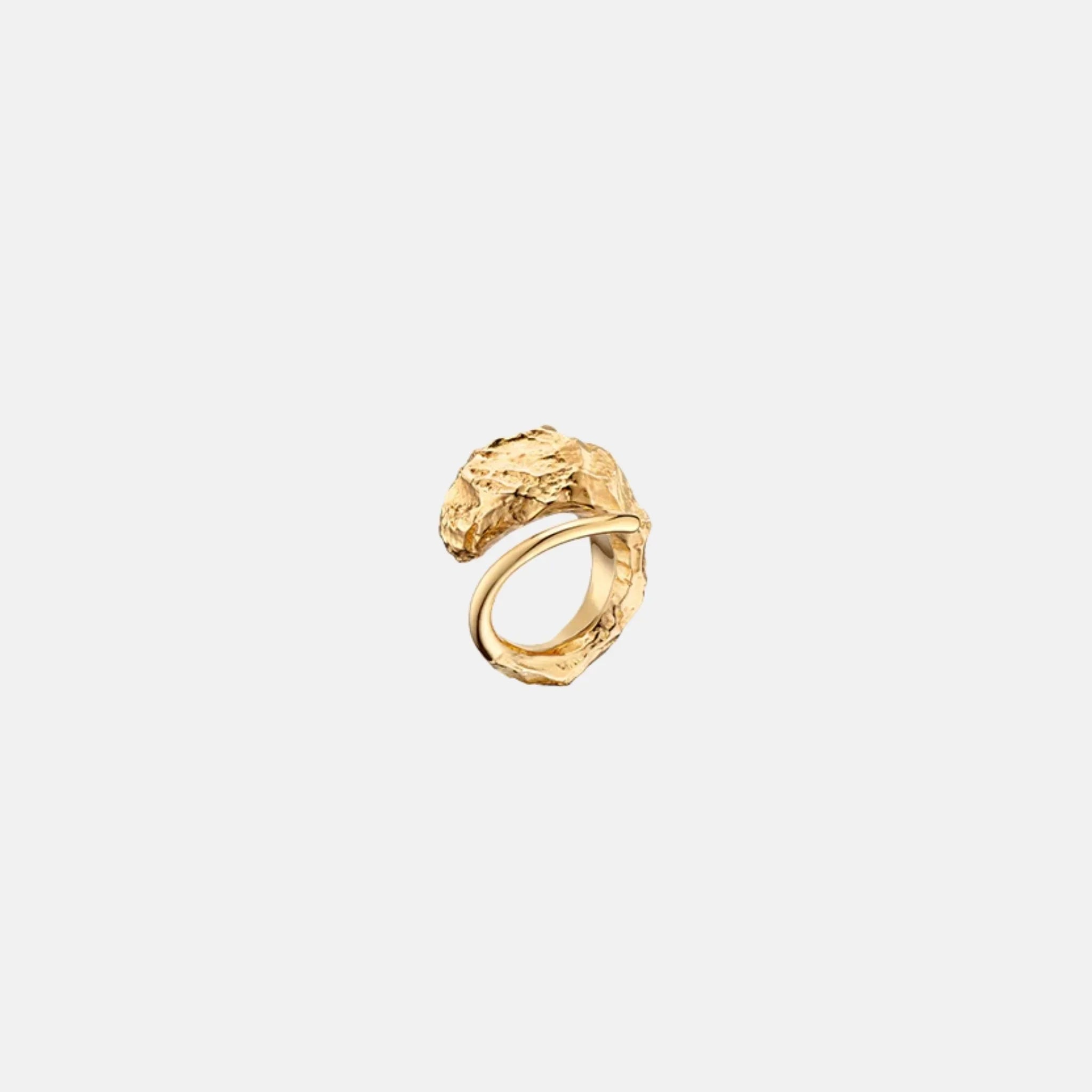 Eroz Ring 24 Carat Gold Gilded Edition