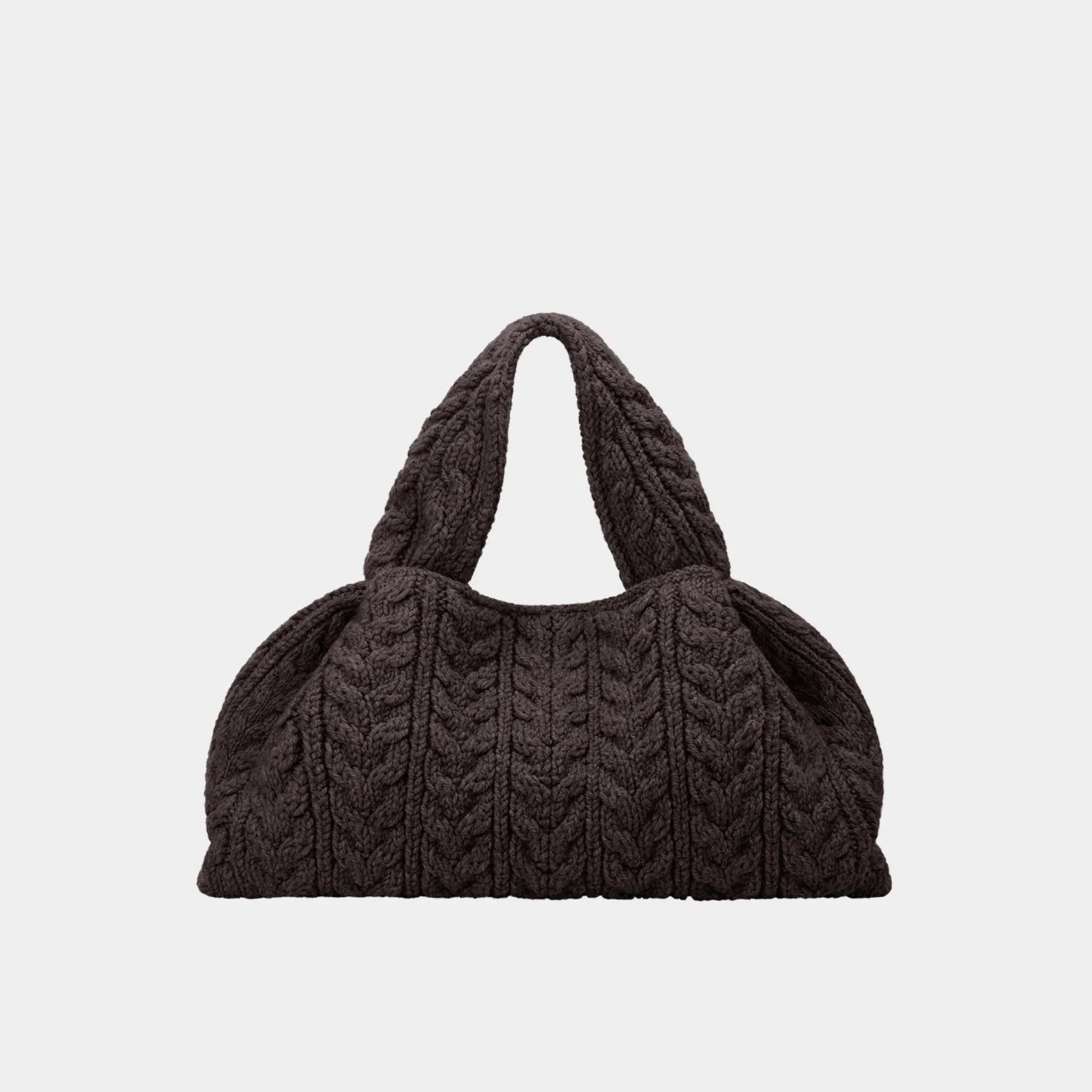 Polene Numéro Neuf Large Edition Merino, Ebony