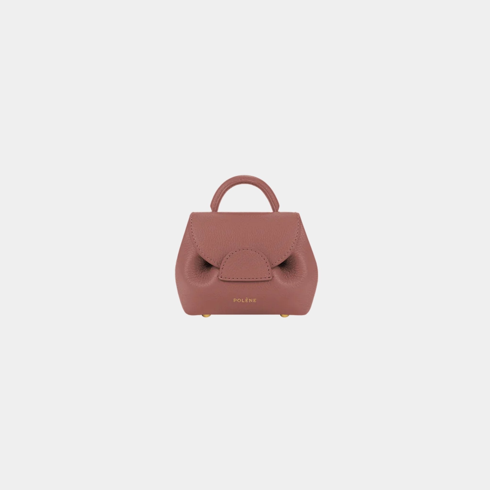 Polene Numero Un Micro Bag, Blush, Front