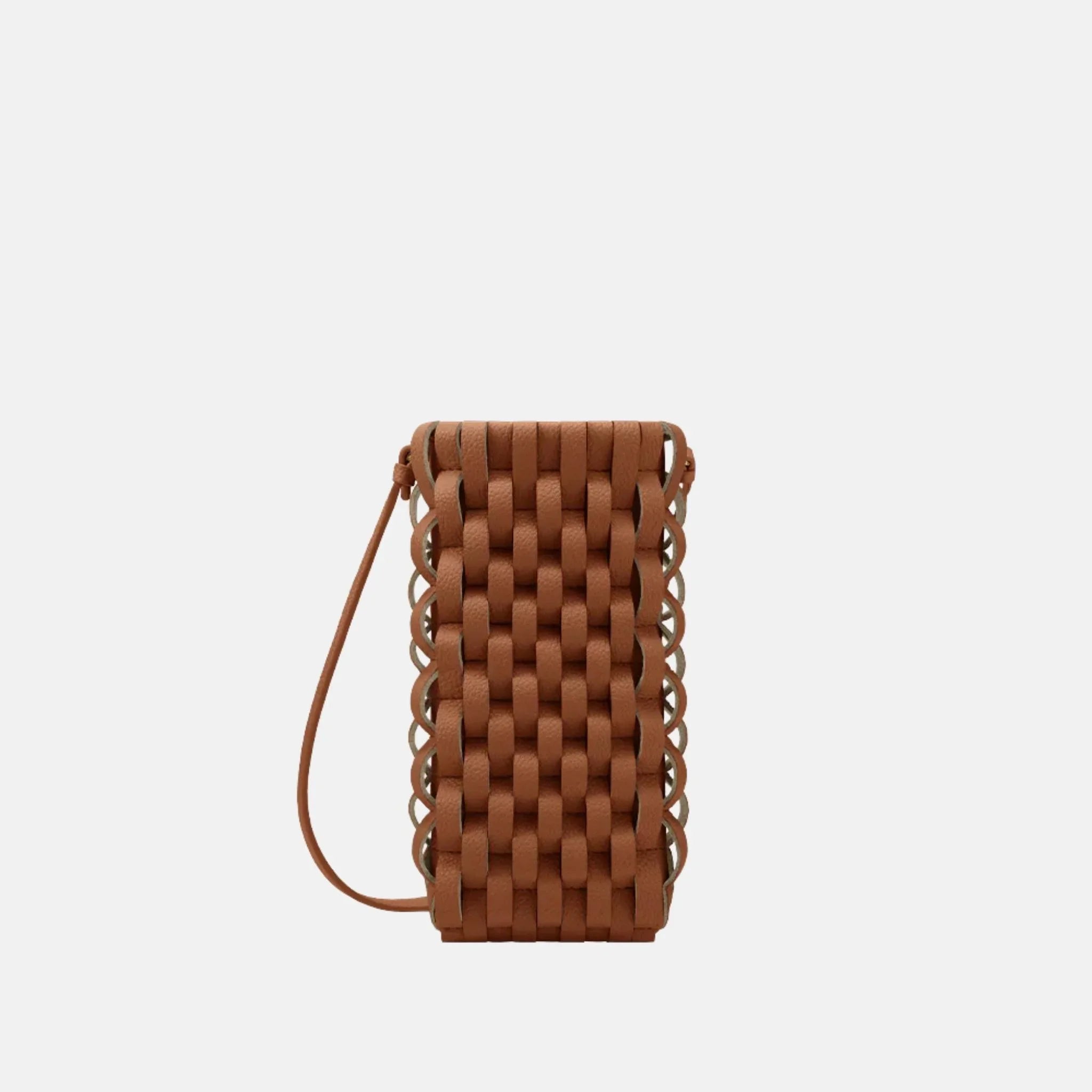Polene Onda Phone Case Edition, Cognac