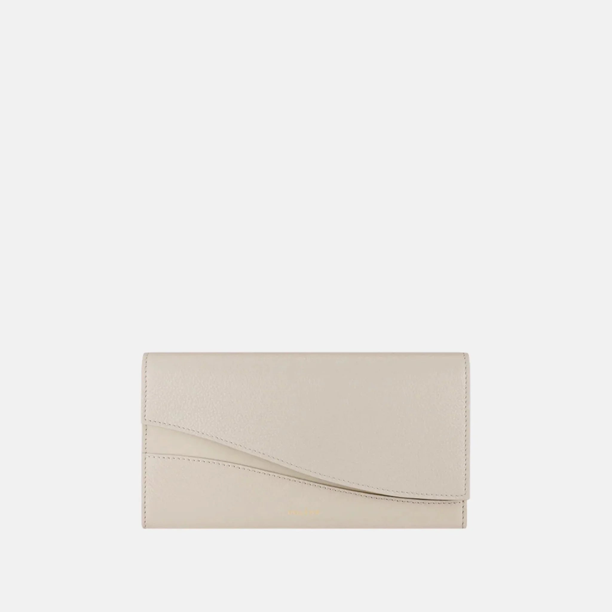 Polene Sierra Wallet Duo Edition, Chalk