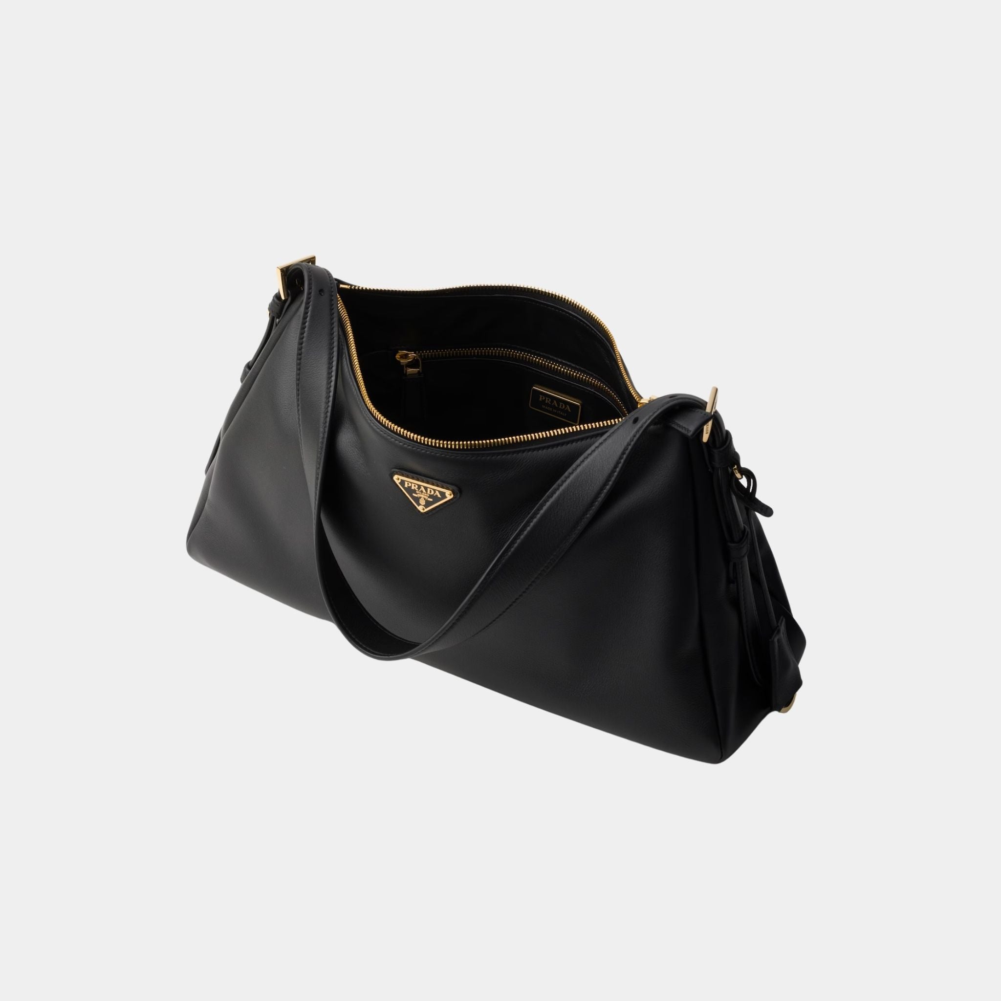Aimee Large Leather Shoulder Bag