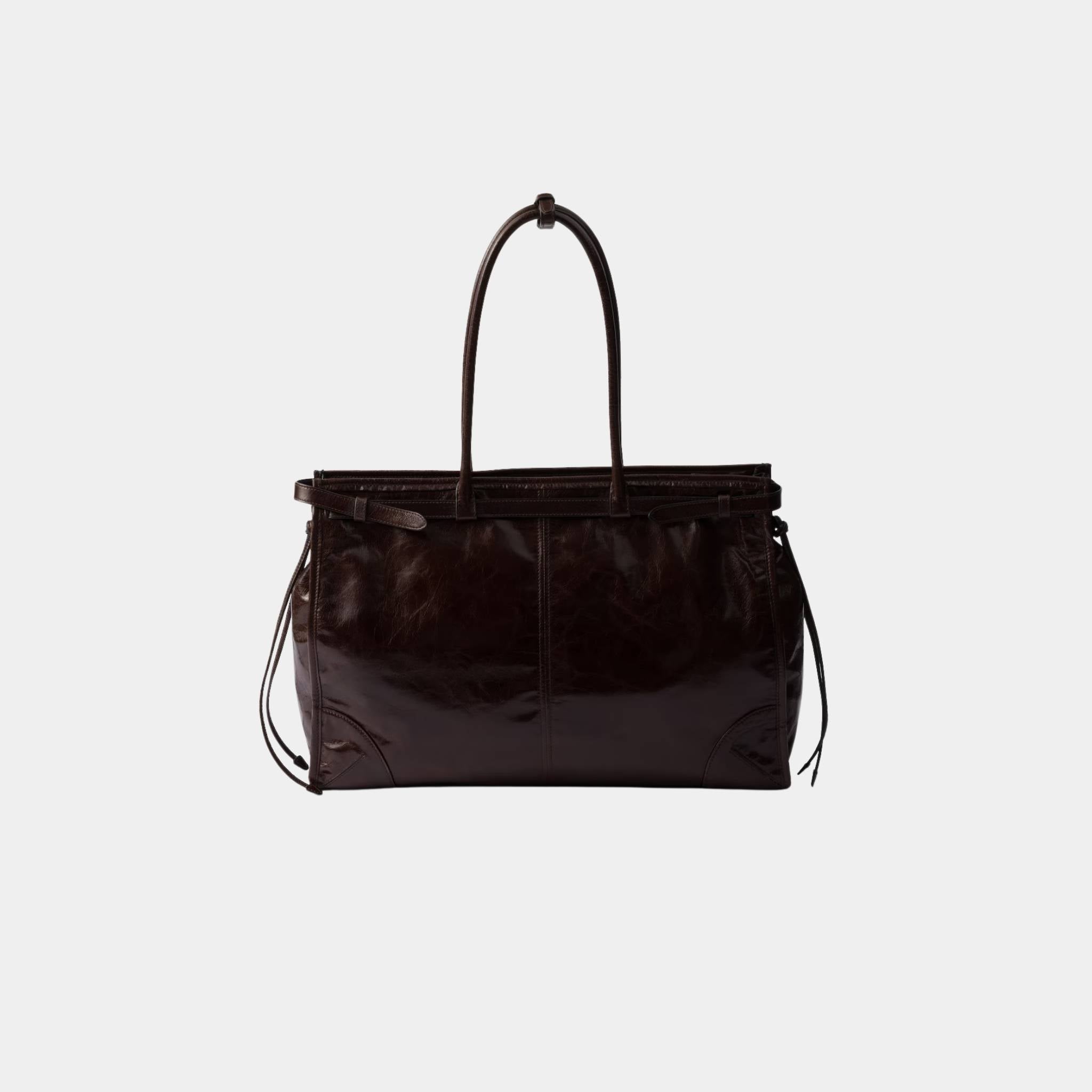 Bonnie Extra Large Calfskin Leather Handbag