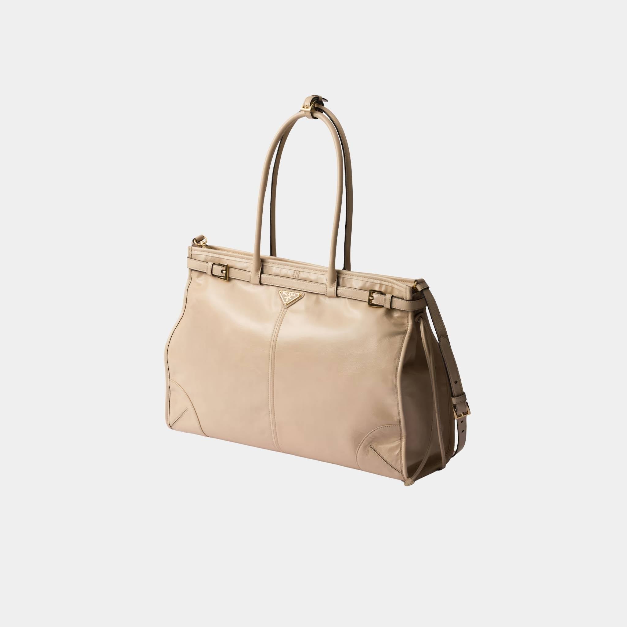 Bonnie Extra Large Calfskin Leather Handbag