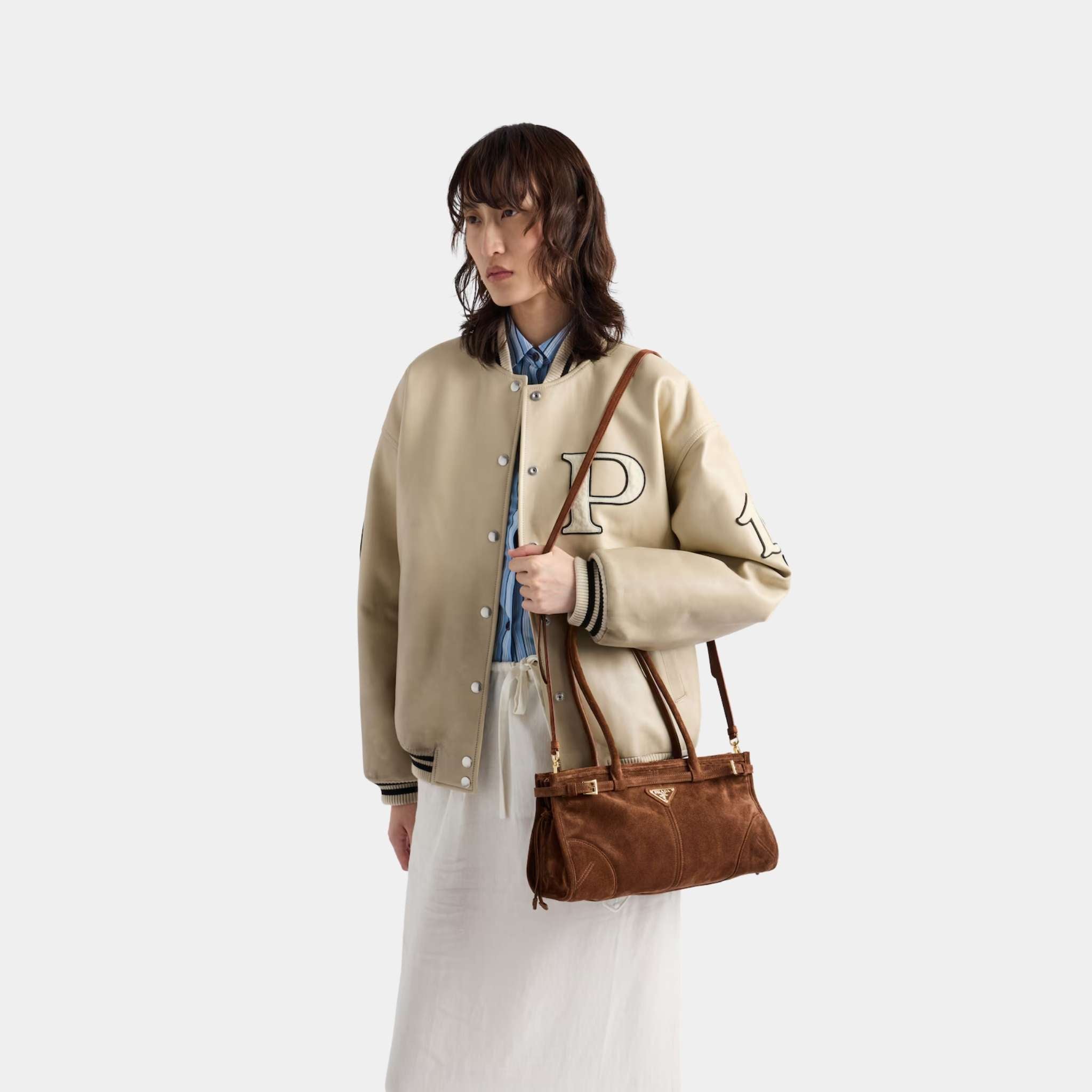 Bonnie Medium Suede Handbag