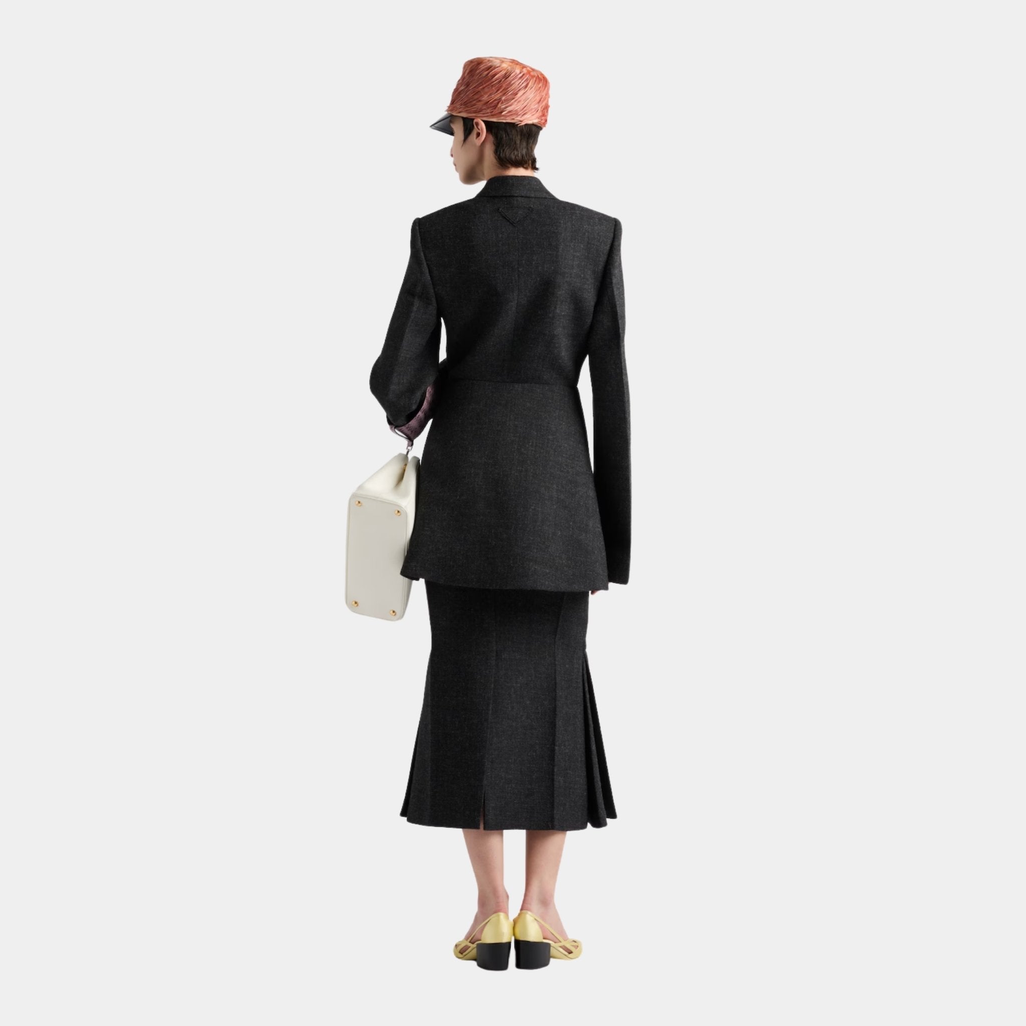 Double-breasted Vintage-look Rush Stitch Jacket